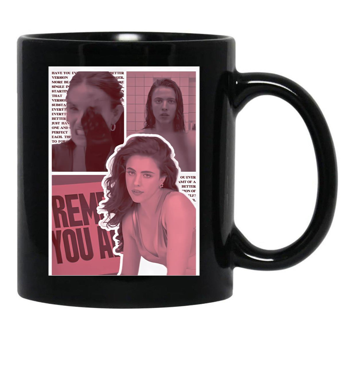 The Substance Black Coffee Mug, Gift Coffee Mug Style 1 - Black
