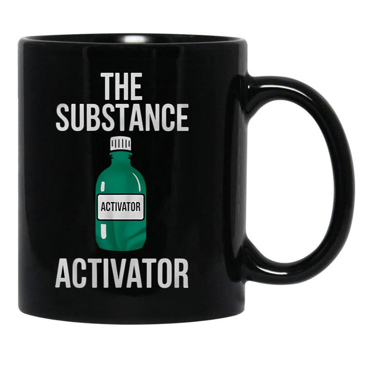 The Subtance Black Coffee Mug, Gift Coffee Mug - Black