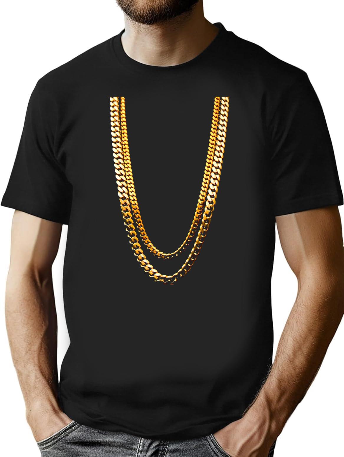 2 Chains Premium Heavyweight Cotton T-Shirt - Black