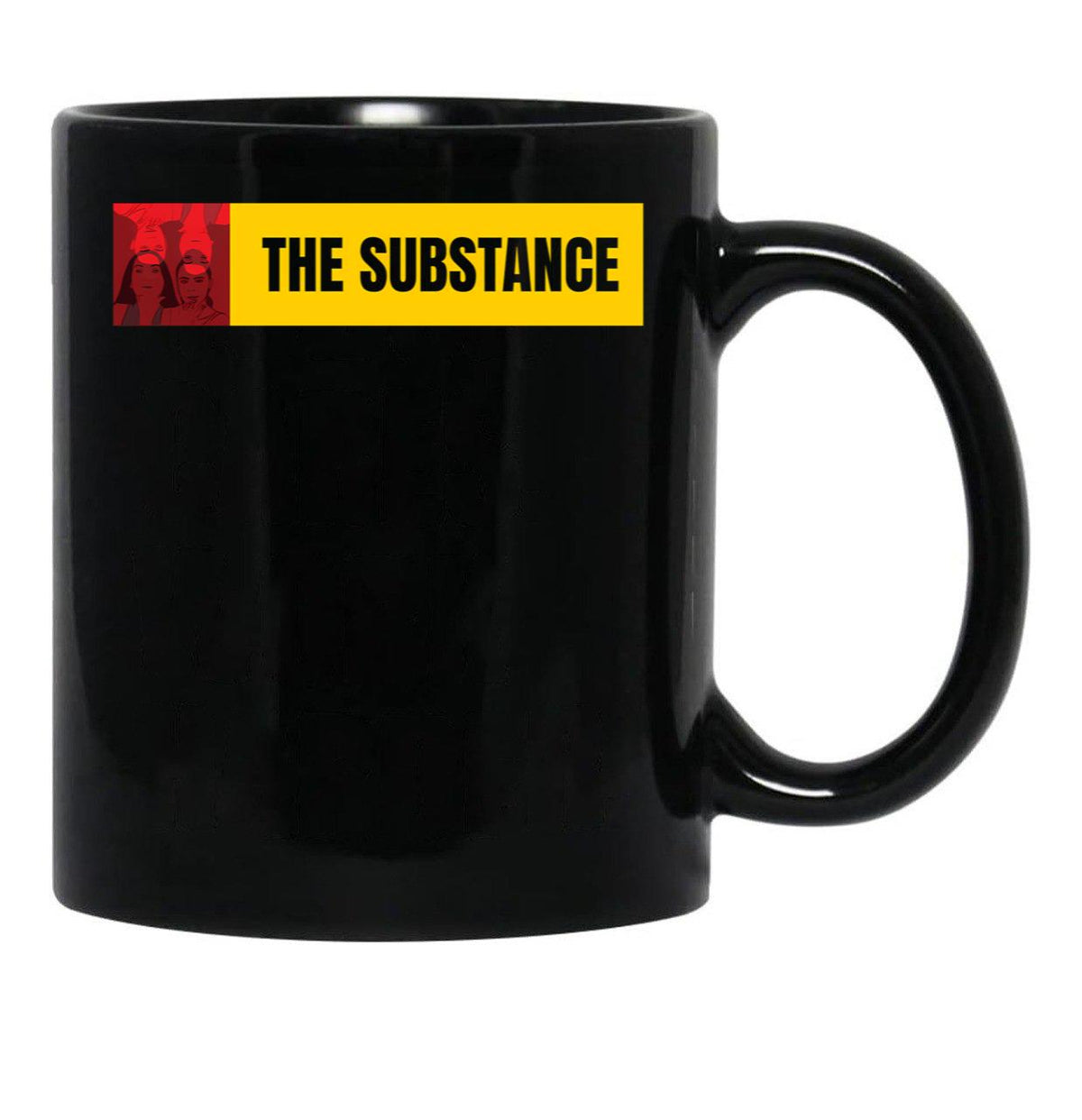 The Substance Black Coffee Mug, Gift Coffee Mug Style 19 - Black
