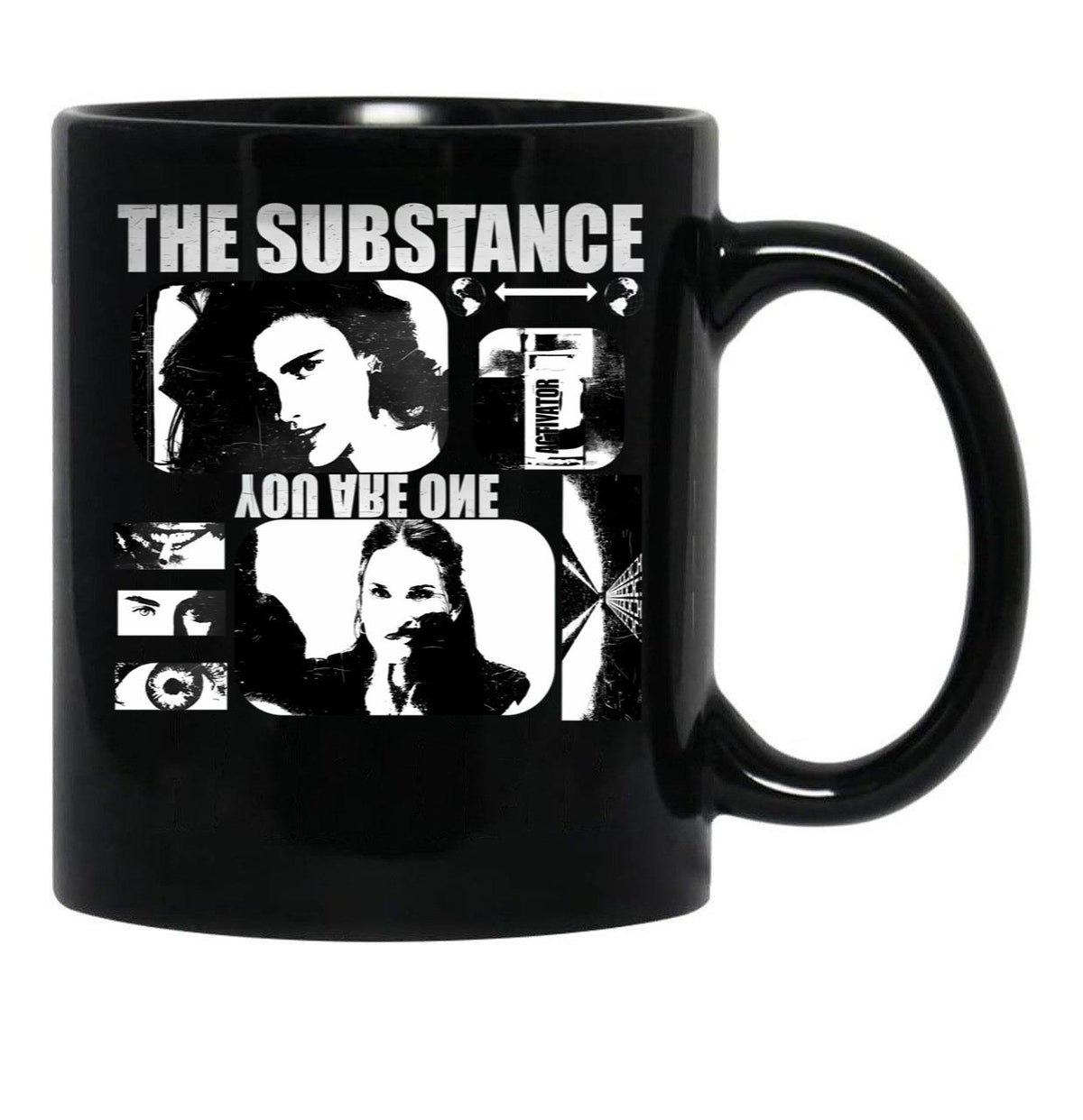 The Substance Black Coffee Mug, Gift Coffee Mug Style 24 - Black