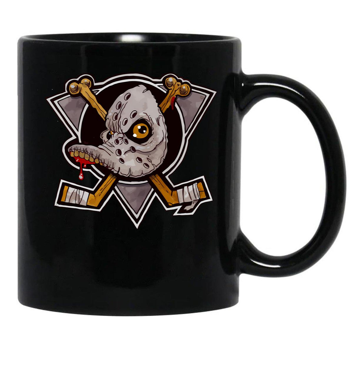Anaheim Duck Black Coffee Mug, Gift Coffee Mug - Black