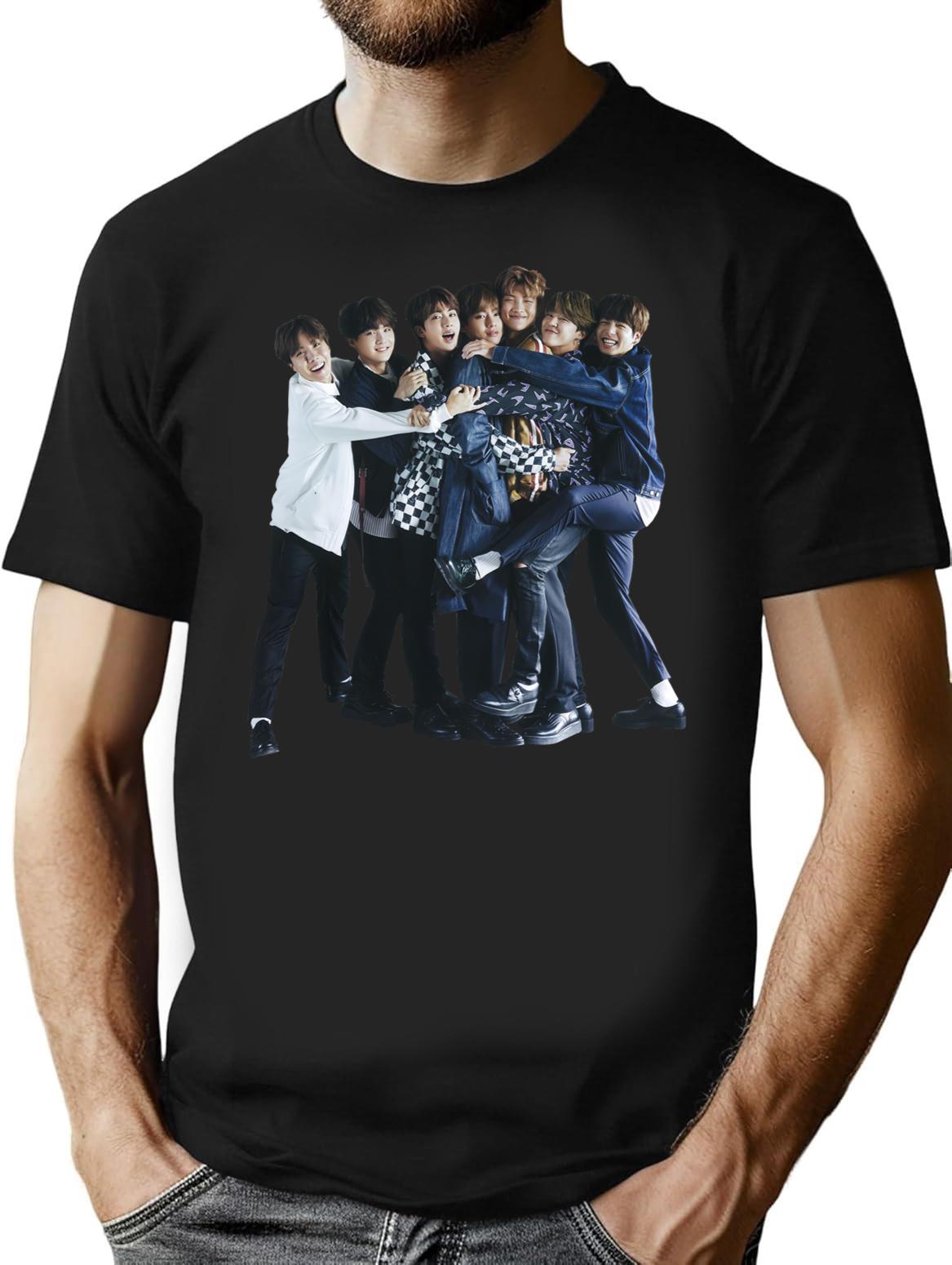 BTS Premium Heavyweight Cotton T-Shirt - Black