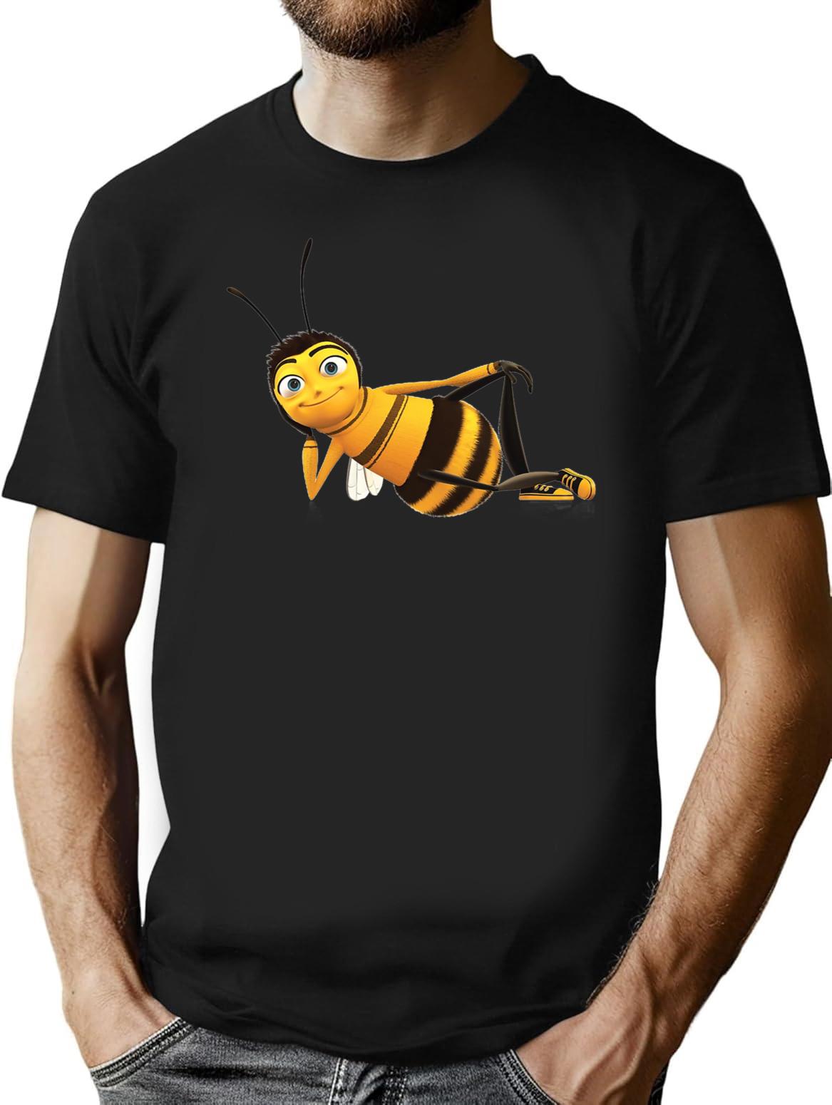 Barry B Benson - Bee Movie Premium Heavyweight Cotton T-Shirt - Black