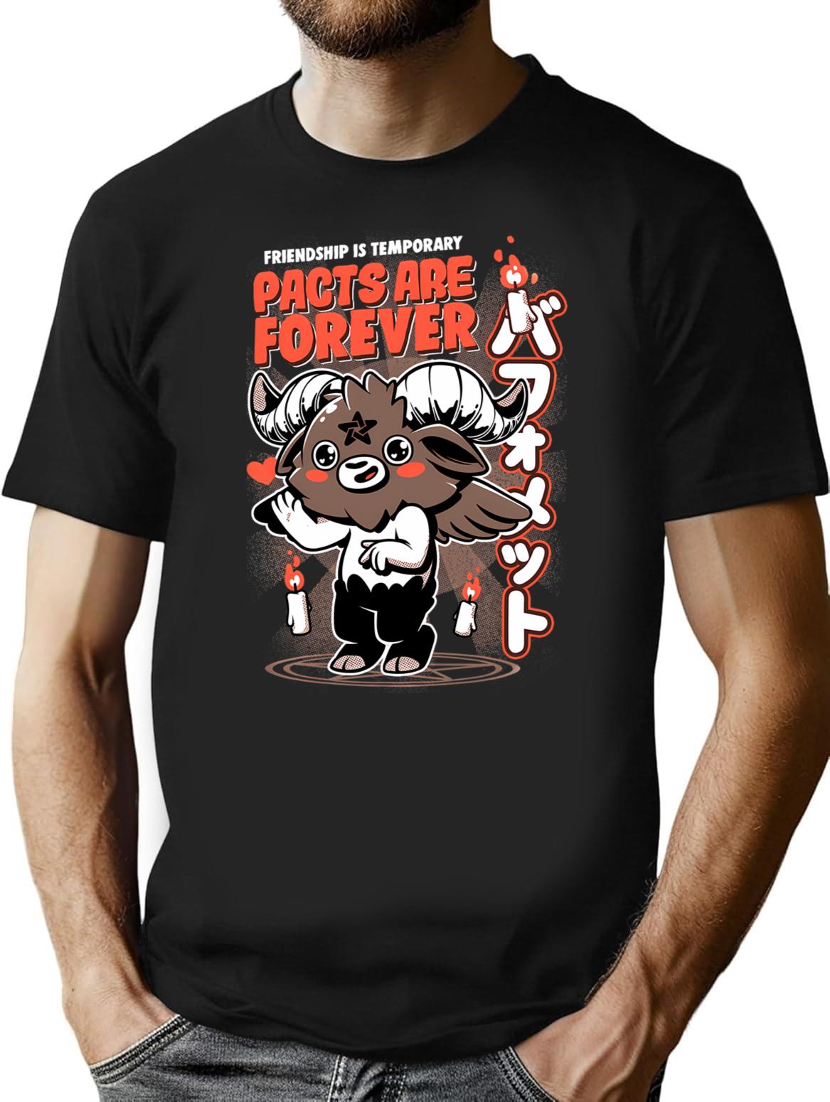 Black Pacts Are Forever T-Shirt for Men & Women, T-Shirts Graphic Tee - Black