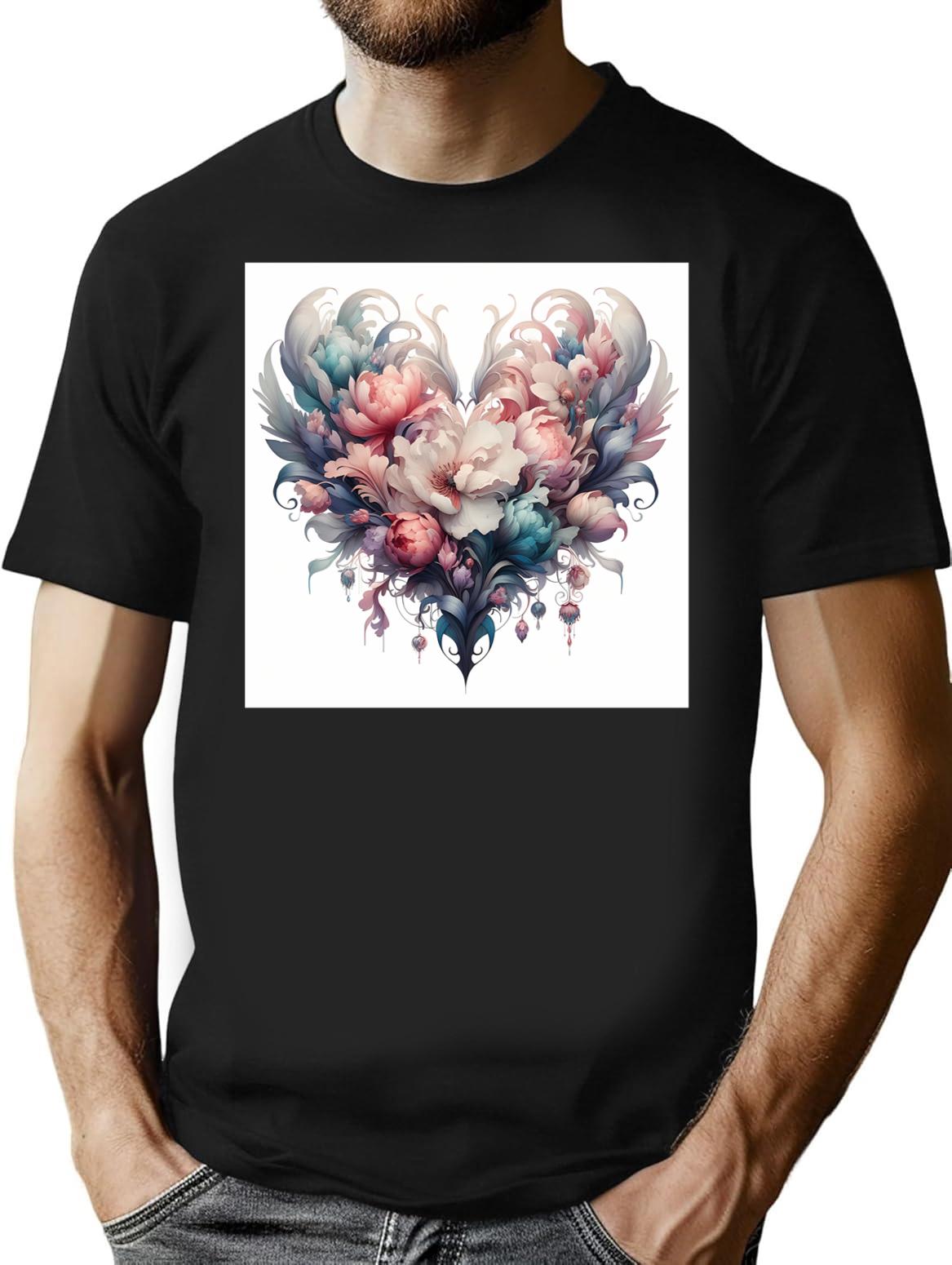 Blessing (3) T-Shirt for Men & Women, T-Shirts Graphic Tee - Black