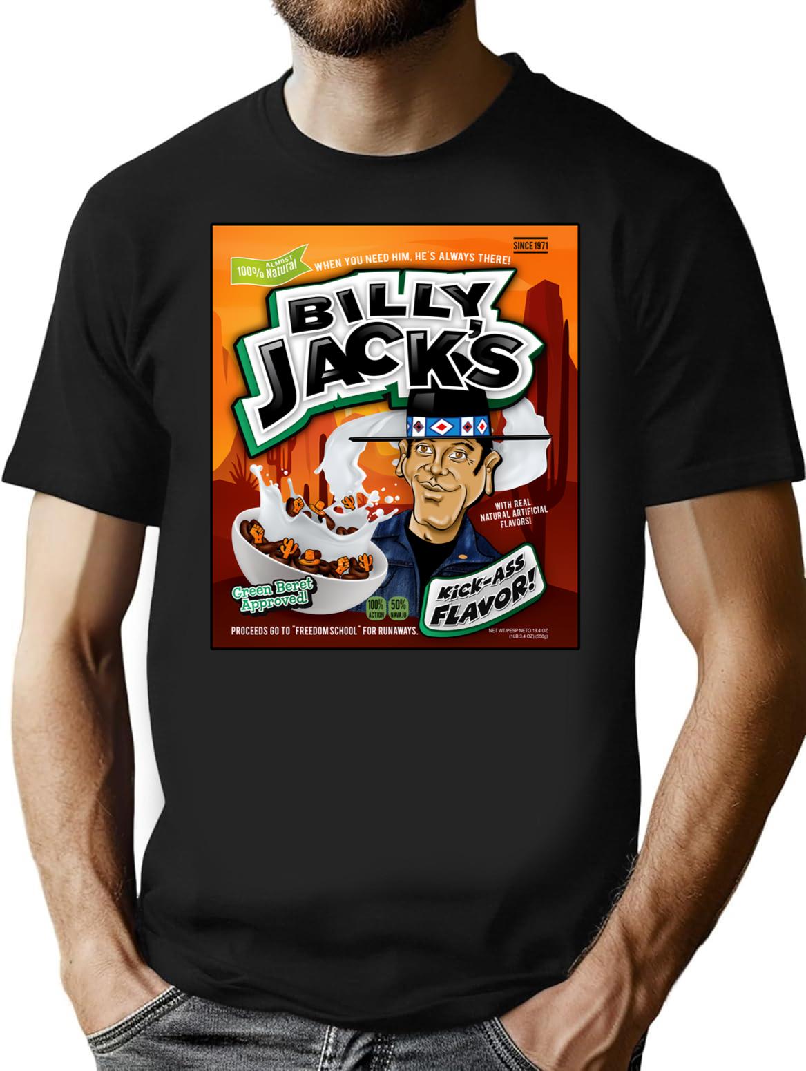 Bote De Crales De Billy Jack Premium Heavyweight Cotton T-Shirt - Black