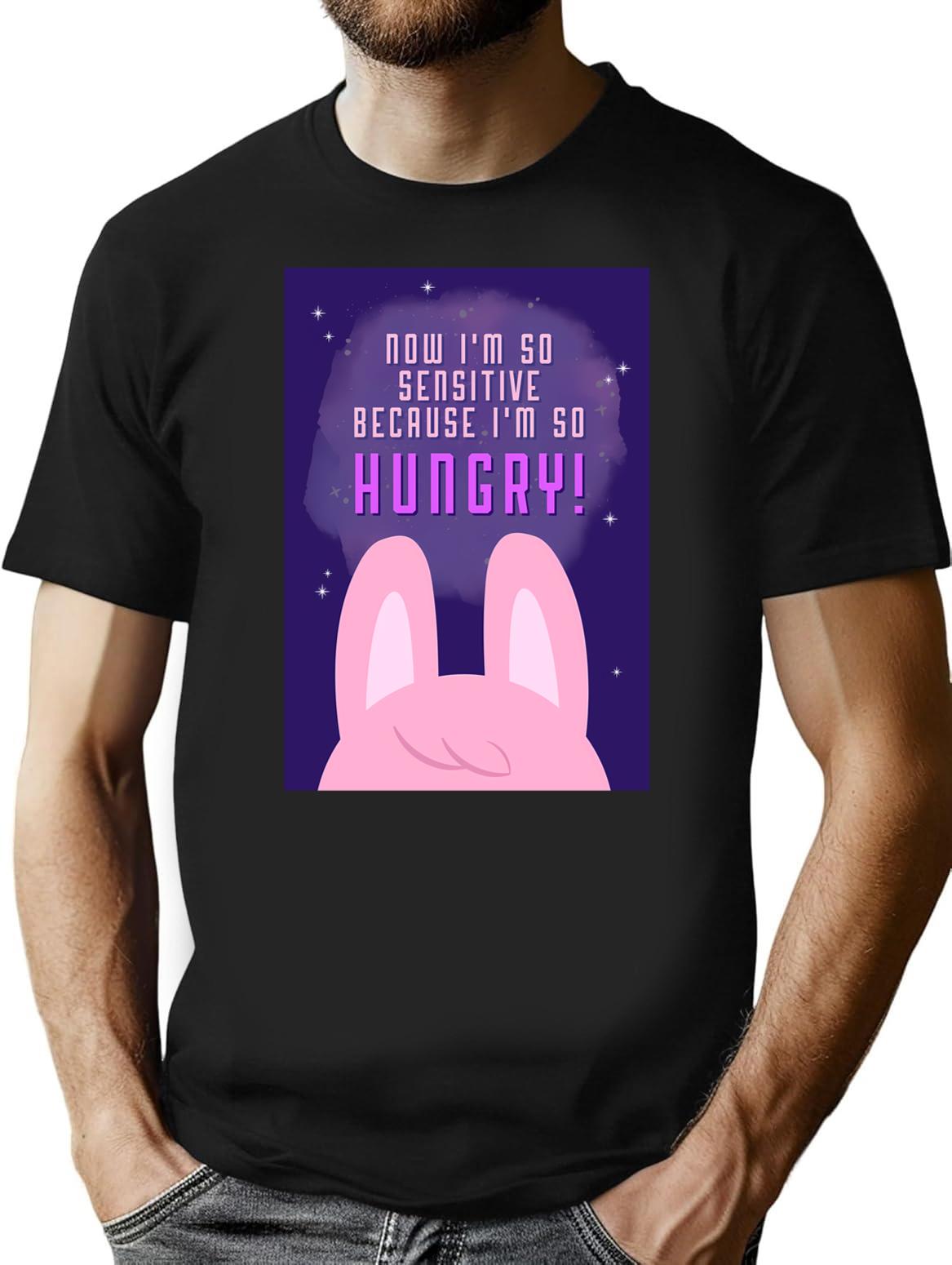 Changbin Hungry Dwaekki Stray Kids Skzoo Skz Premium Heavyweight Cotton T-Shirt - Black