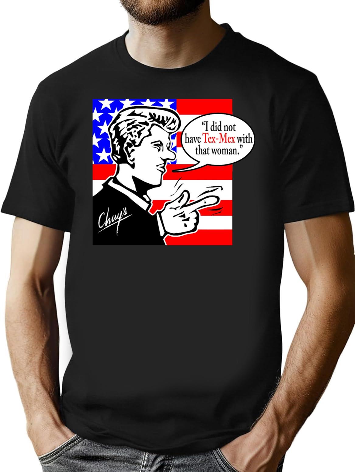 Chuys Bill Premium Heavyweight Cotton T-Shirt - Black