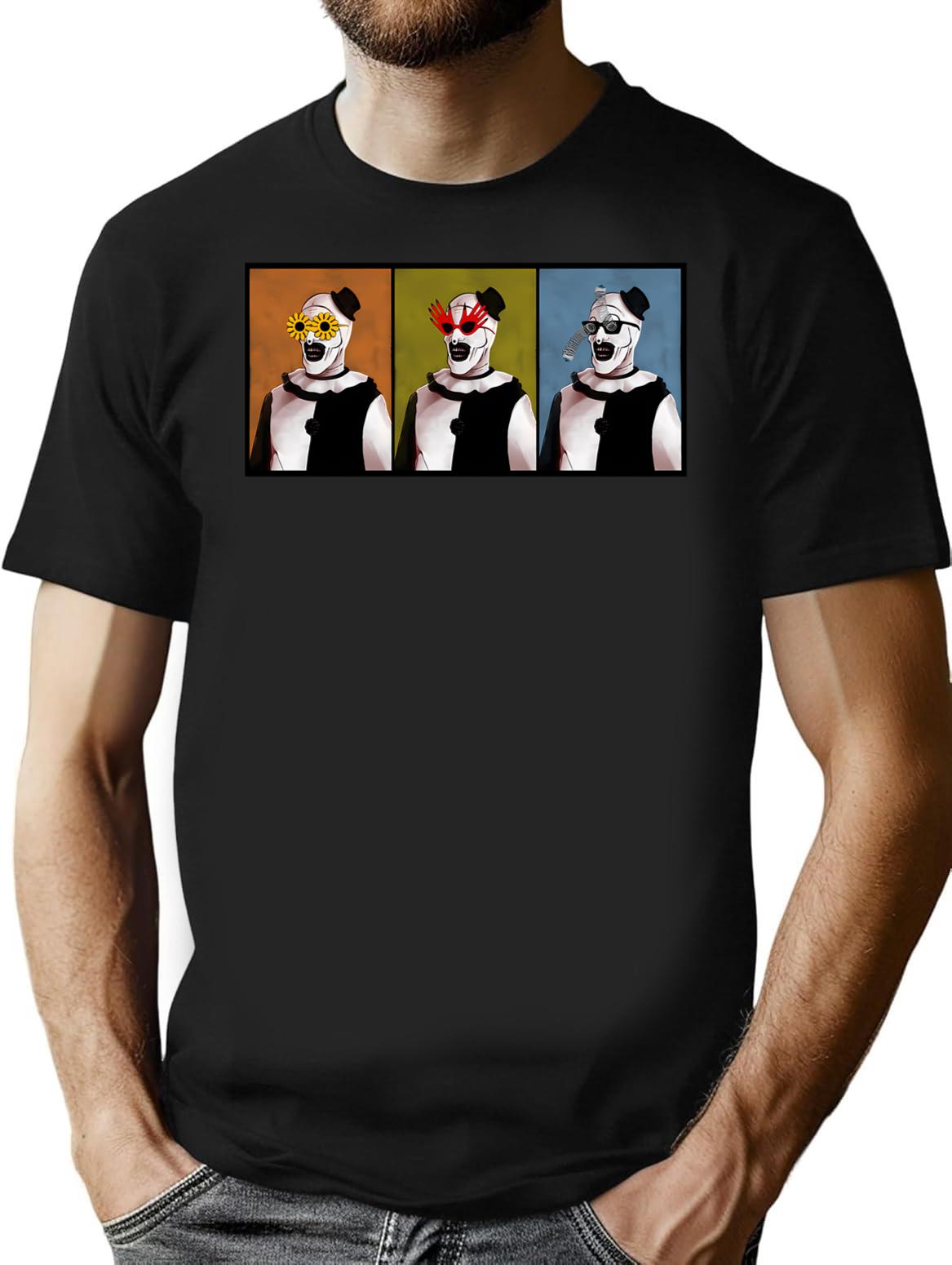 Clown Goofin T-Shirt for Men & Women, T-Shirts Graphic Tee - Black
