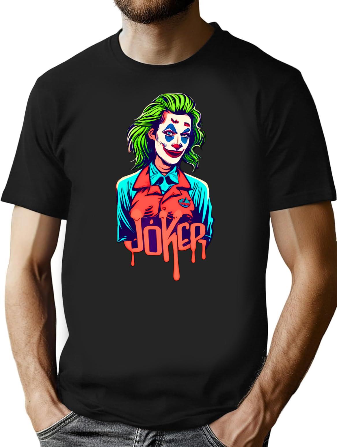 Clown N2 T-Shirt for Men & Women, T-Shirts Graphic Tee - Black