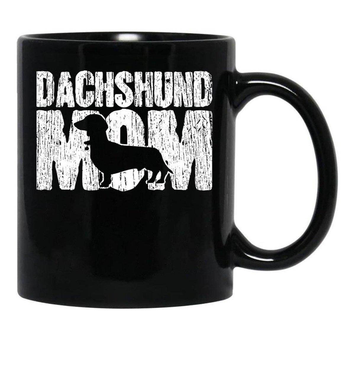 Dachshund Mom Wiener Weiner Doxie Mama Mother'S Day Gift Black Coffee Mug, Gift Coffee Mug - Black