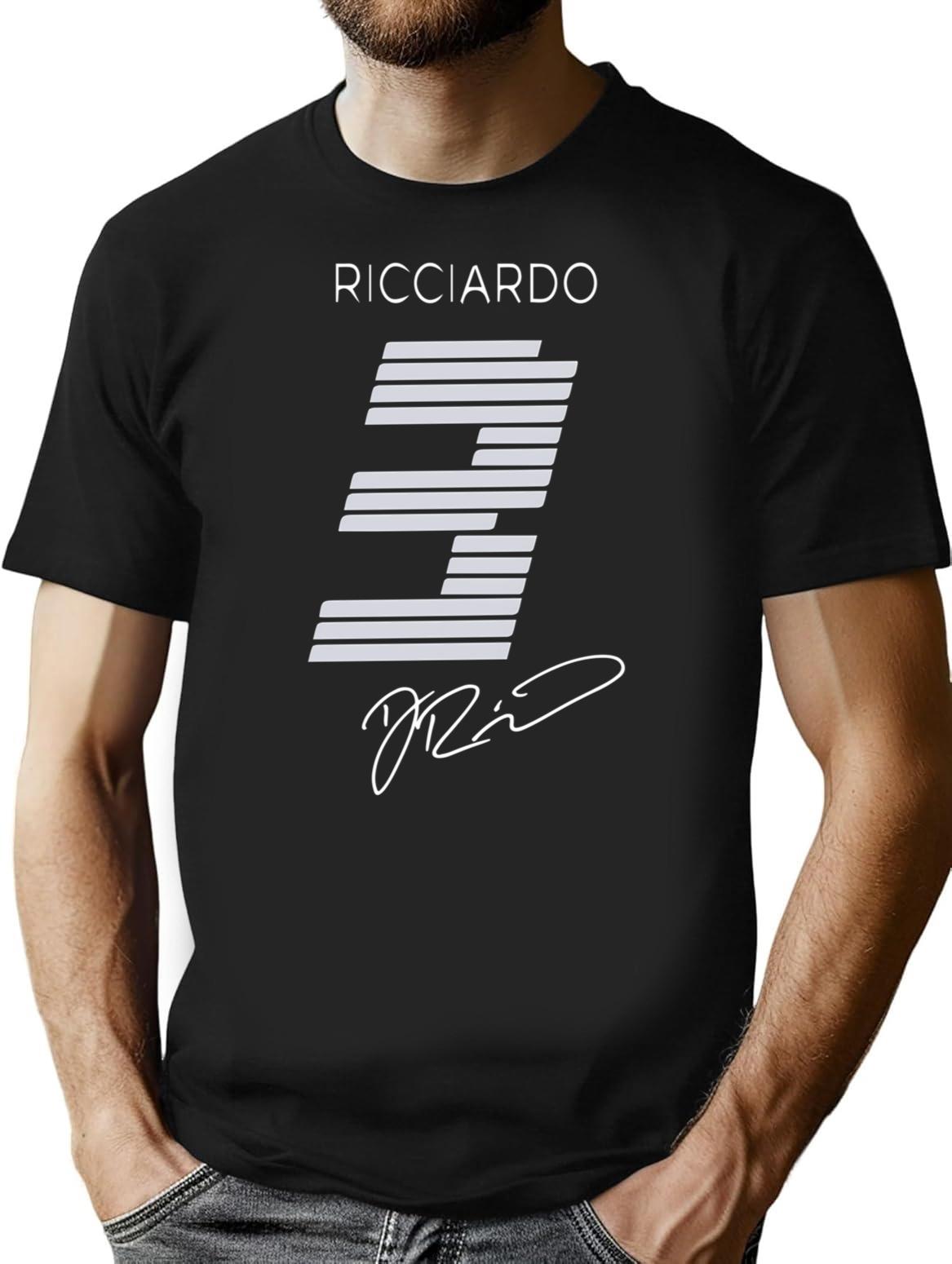 Daniel Ricciardo 3 - Rb Team_2024 T-Shirt for Men & Women, T-Shirts Graphic Tee - Black