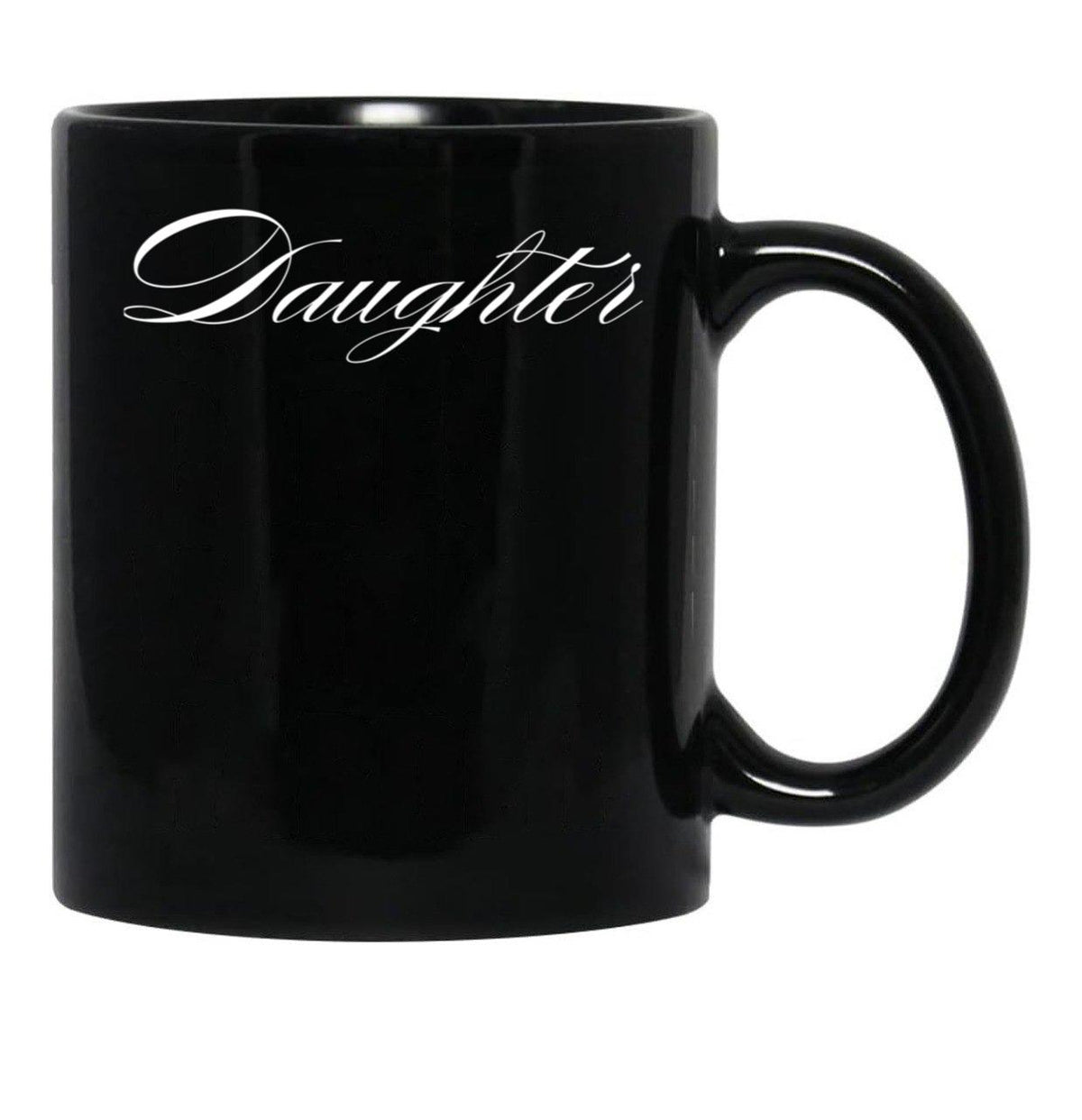 Daughter Family Collection Mugs (1) Black Coffee Mug - Black