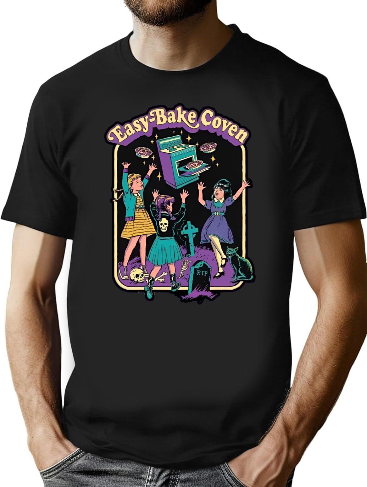 Easy Bake Coven Premium Heavyweight Cotton T-Shirt - Black