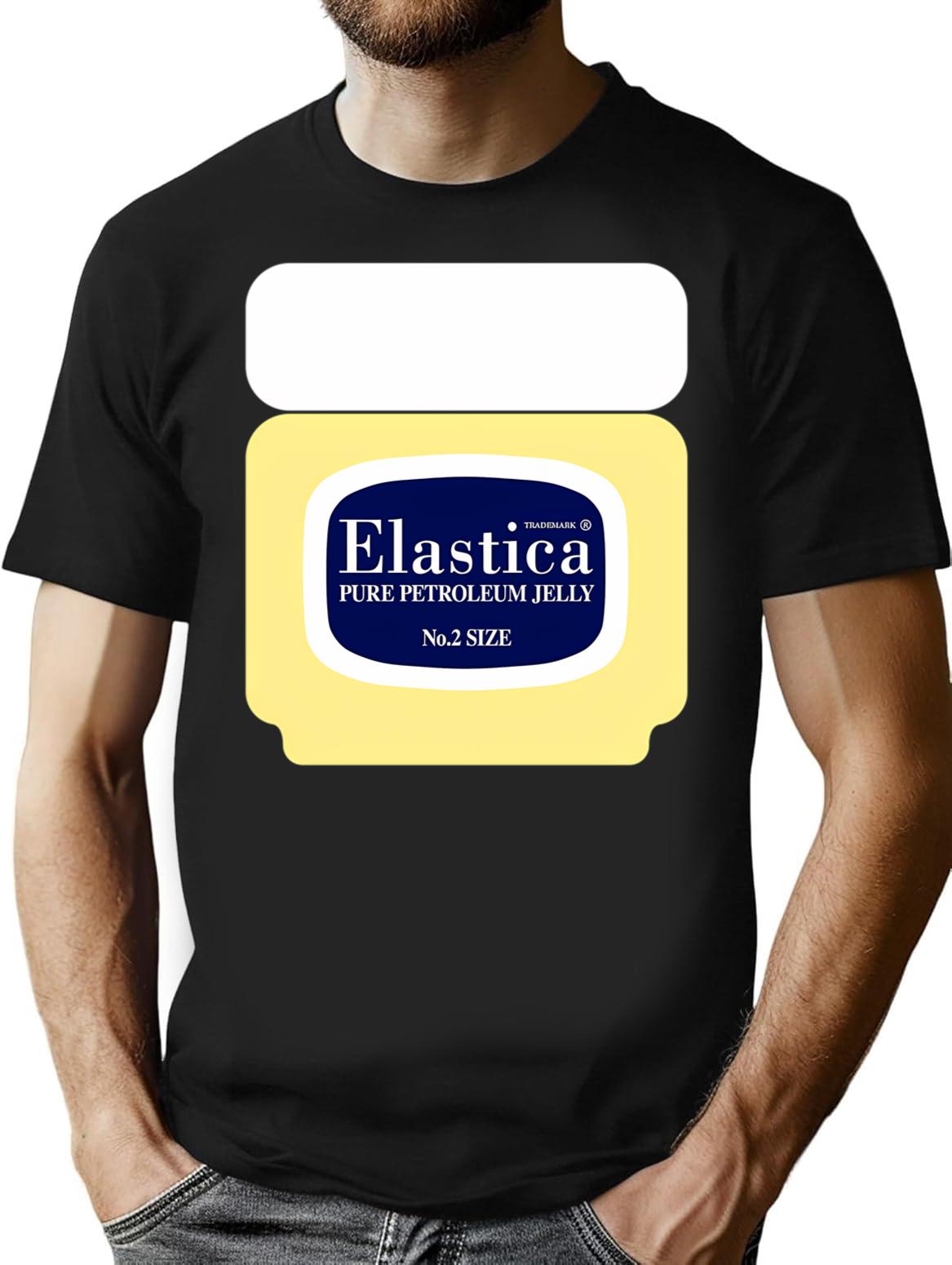 Elastica The Menace Waking Up Vaseline Connection Britpop Vintage T-Shirt for Men & Women, T-Shirts Graphic Tee - Black