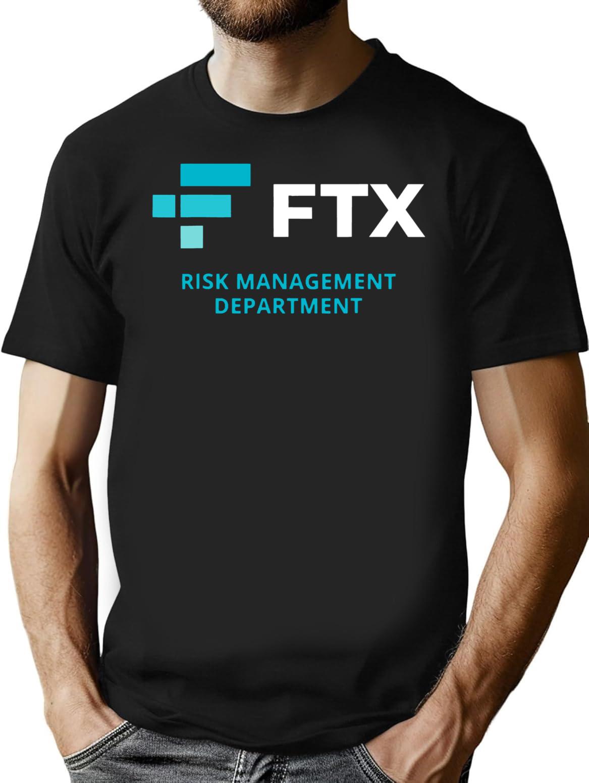 FTX Risk Management Department Fun Idea Premium Heavyweight Cotton T-Shirt - Black