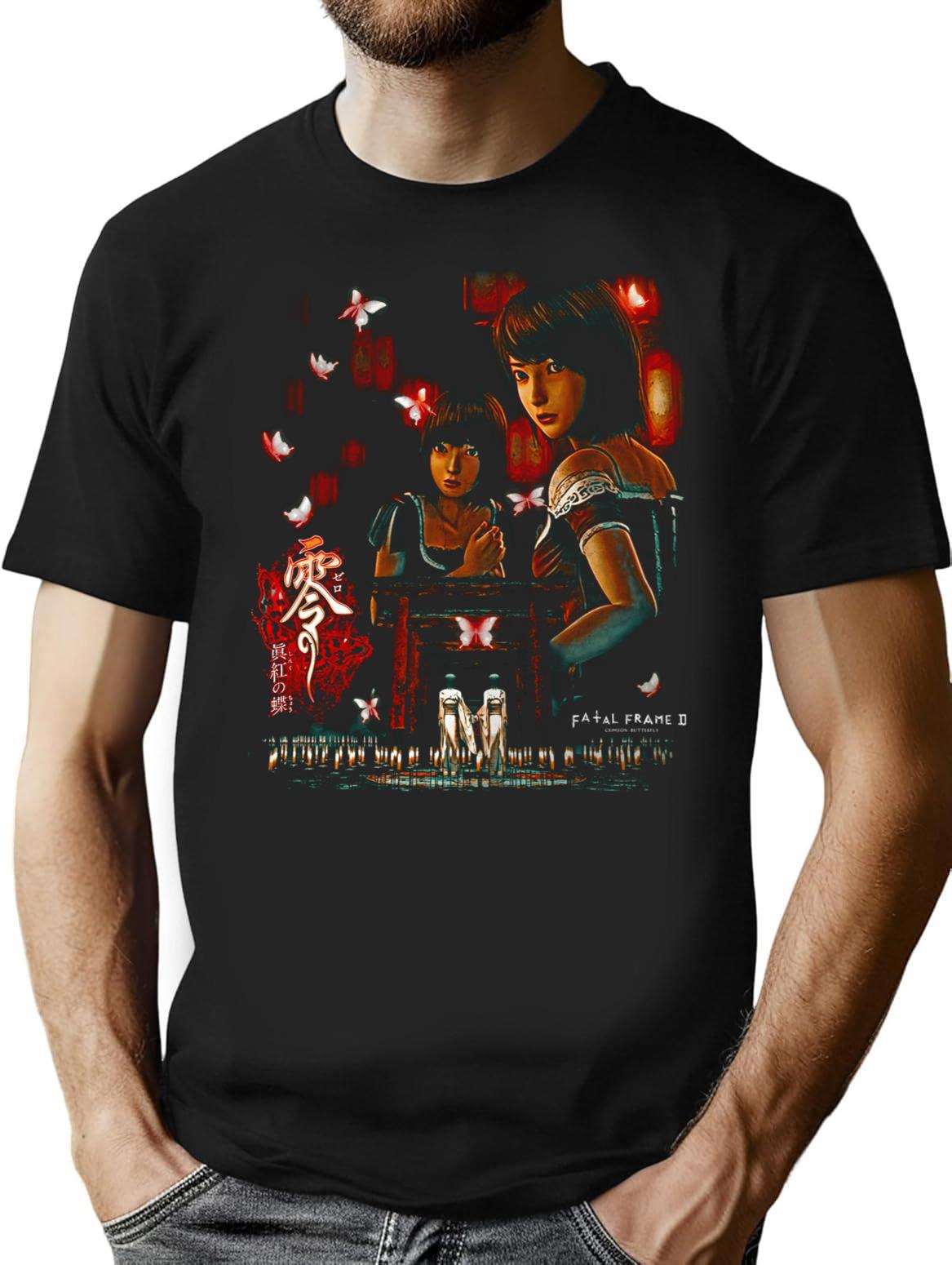 Fatal Frame 2 Premium Heavyweight Cotton T-Shirt - Black