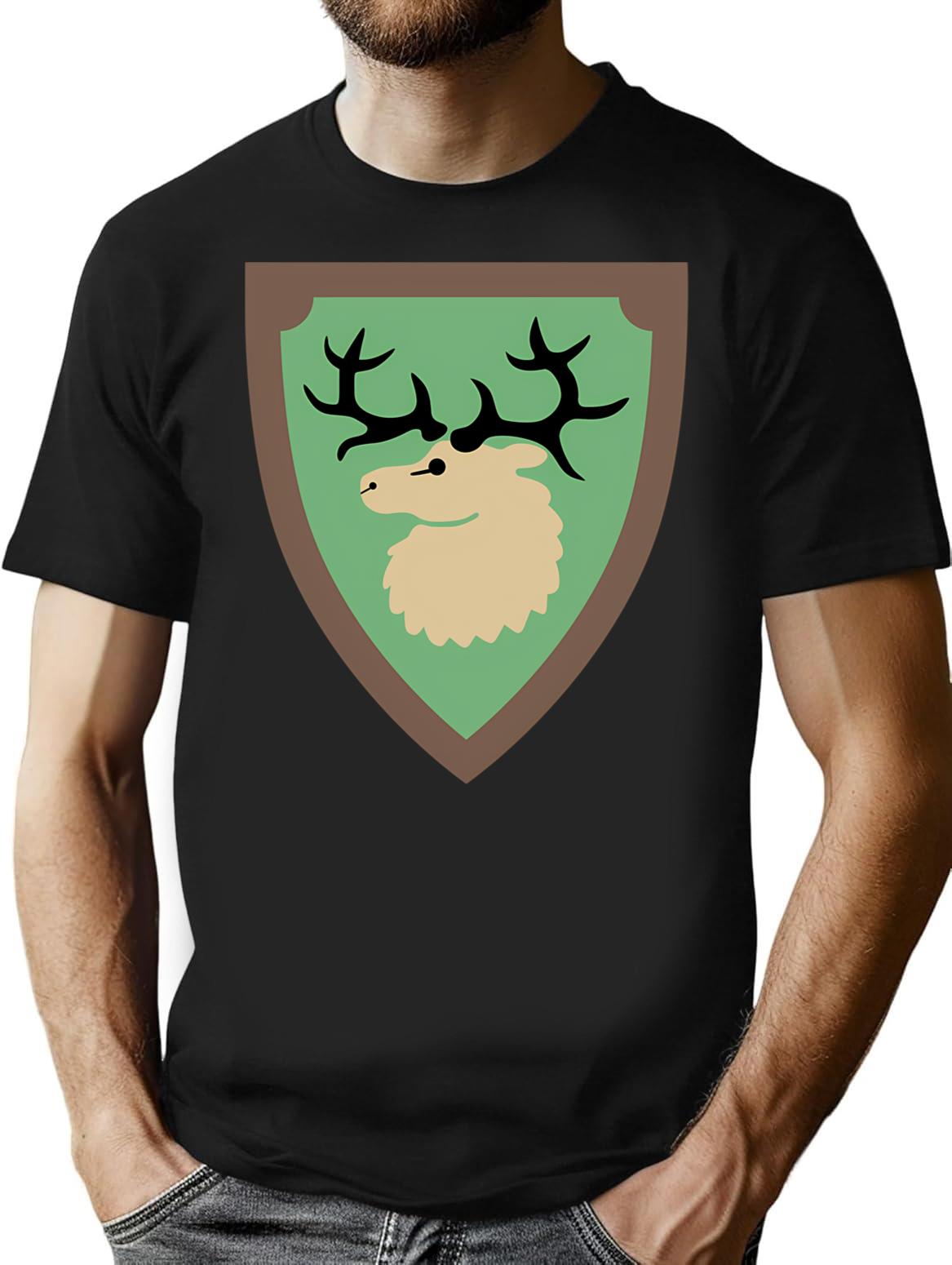 Forestmen 1987 T-Shirt for Men & Women, T-Shirts Graphic Tee - Black