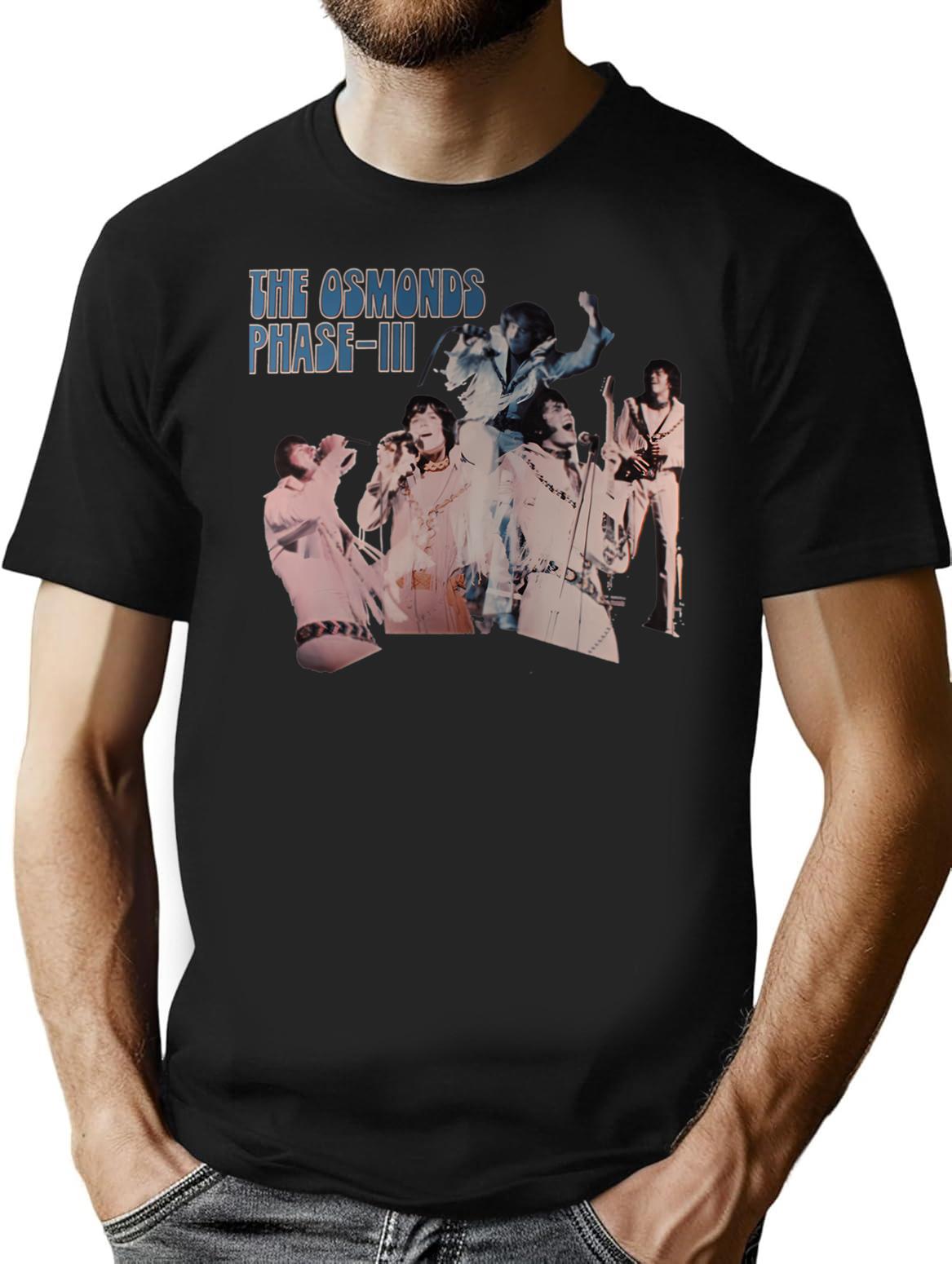 Grajg Osmonds Reareah Brother Reatrat Osmond Reyeray Band Treagrea Premium Heavyweight Cotton T-Shirt - Black