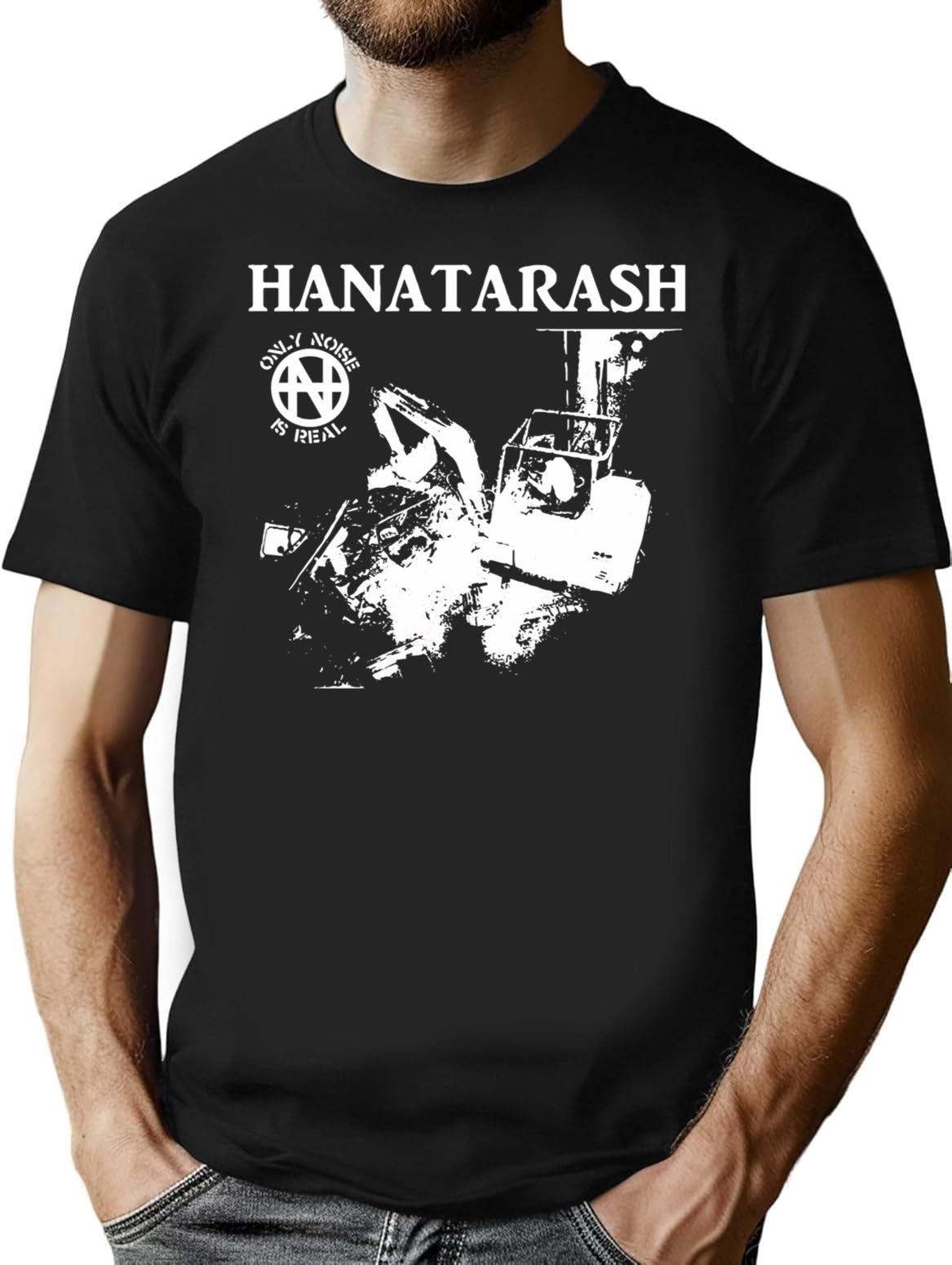 Hanatarash For Fans Premium Heavyweight Cotton T-Shirt - Black