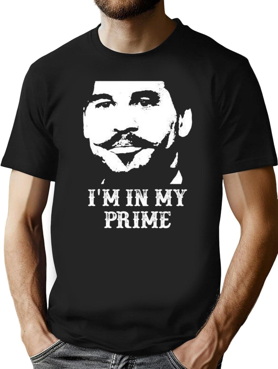 Im in My Prime Premium Heavyweight Cotton T-Shirt - Black