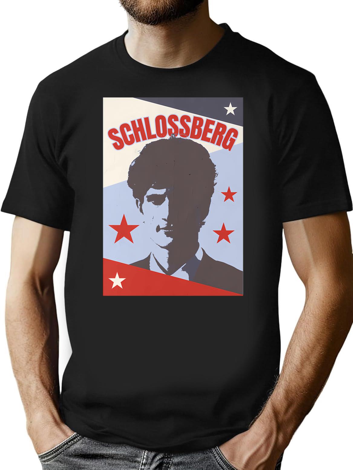 Jack Schlossberg Vintage T-Shirt for Men & Women, T-Shirts Graphic Tee - Black