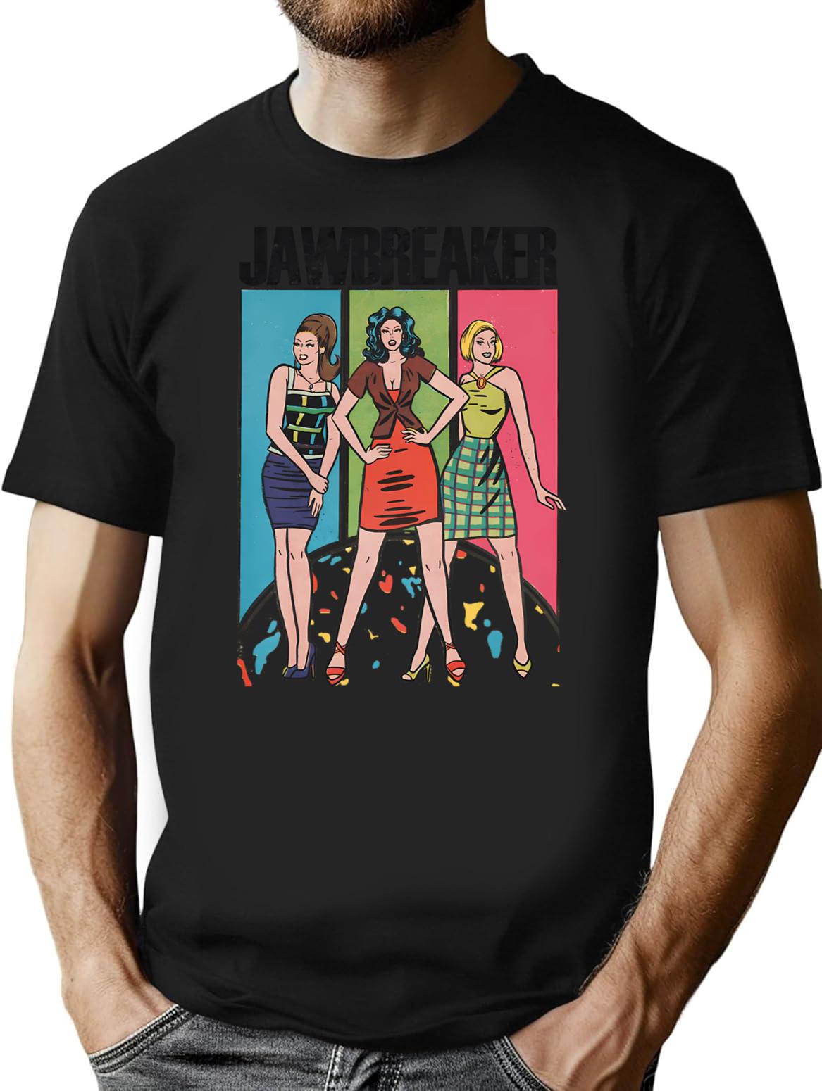 Jawbreaker T-Shirt for Men & Women, T-Shirts Graphic Tee - Black