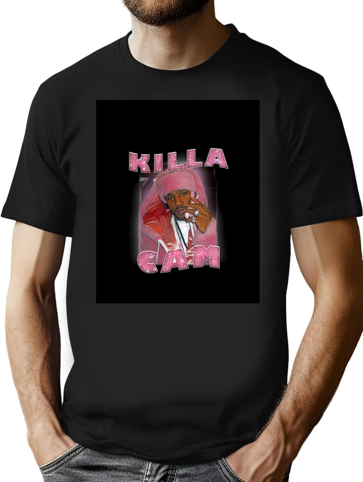 Killa Cam Cam'Ron Bootleg Tee Shirt T-Shirt for Men & Women, T-Shirts Graphic Tee - Black