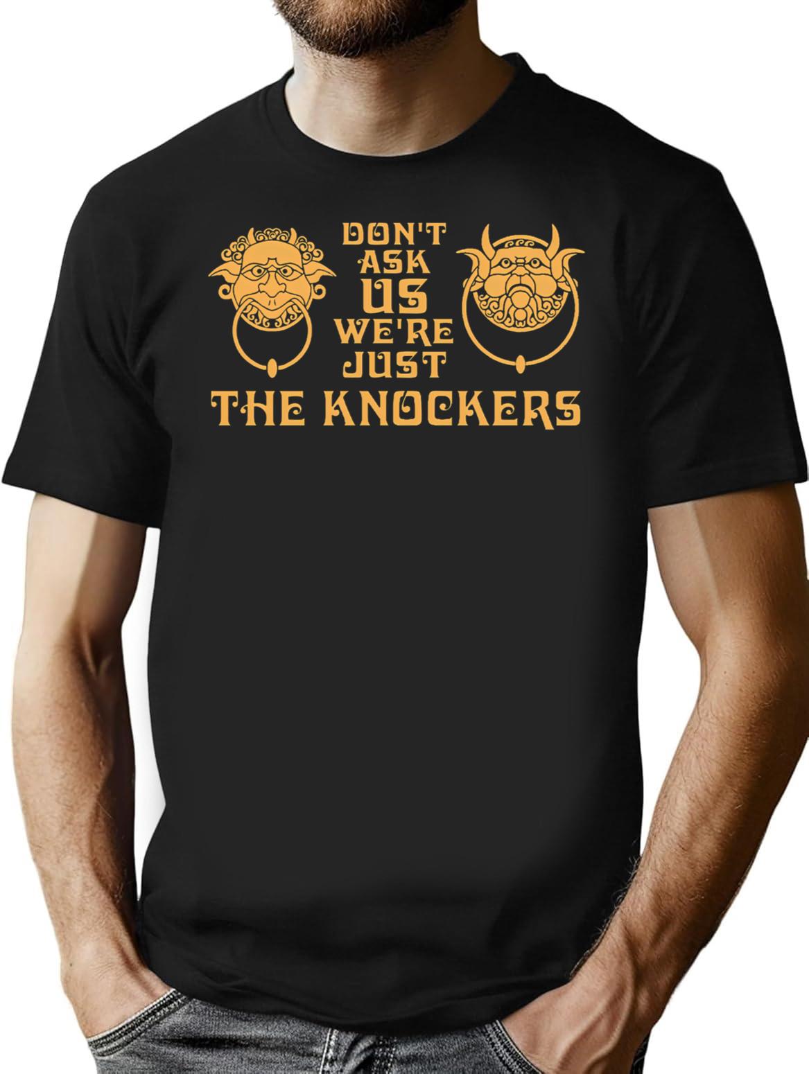 Labyrinth Knockers T-Shirt for Men & Women, T-Shirts Graphic Tee - Black