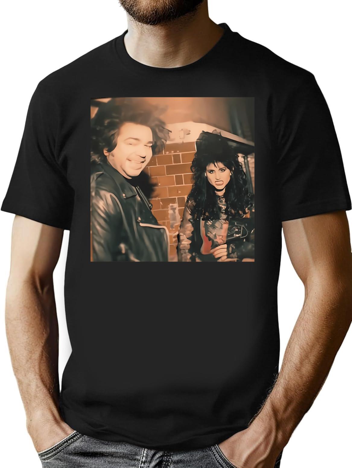 Laszlo Nadja In The 80S Vintage T-Shirt for Men & Women, T-Shirts Graphic Tee - Black