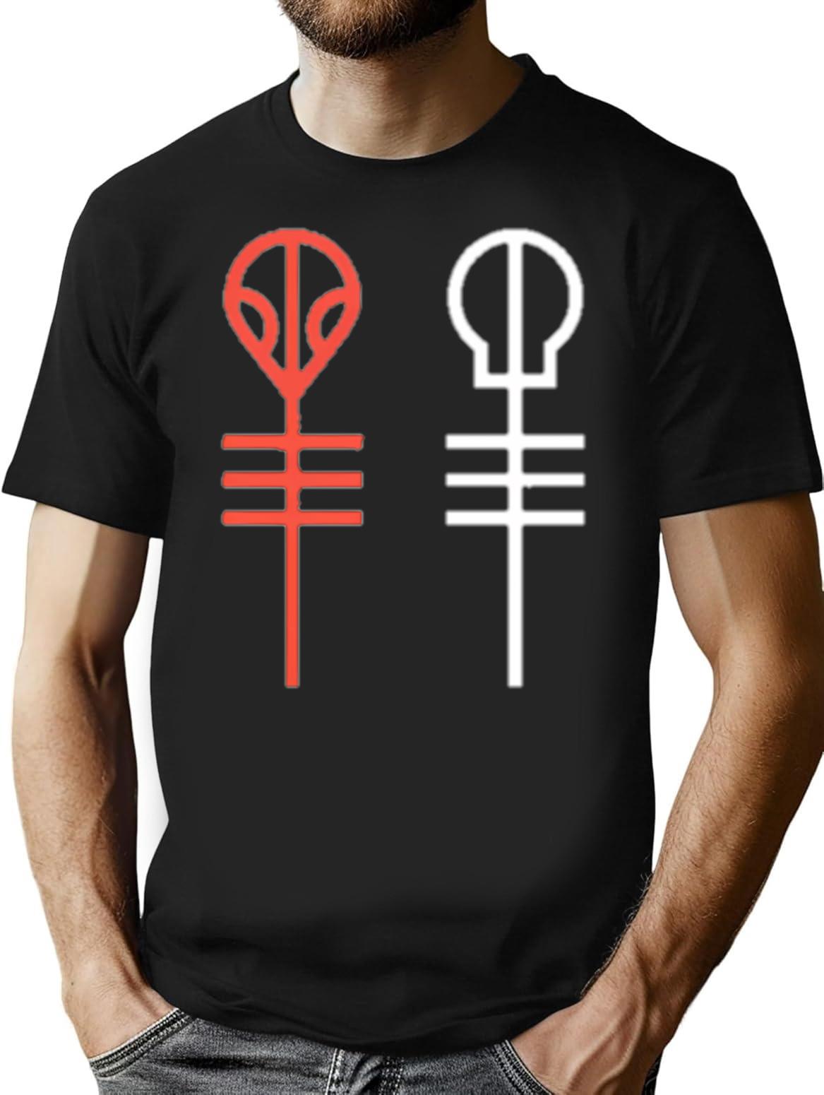 Logo T-Shirt for Men & Women, T-Shirts Graphic Tee - Black