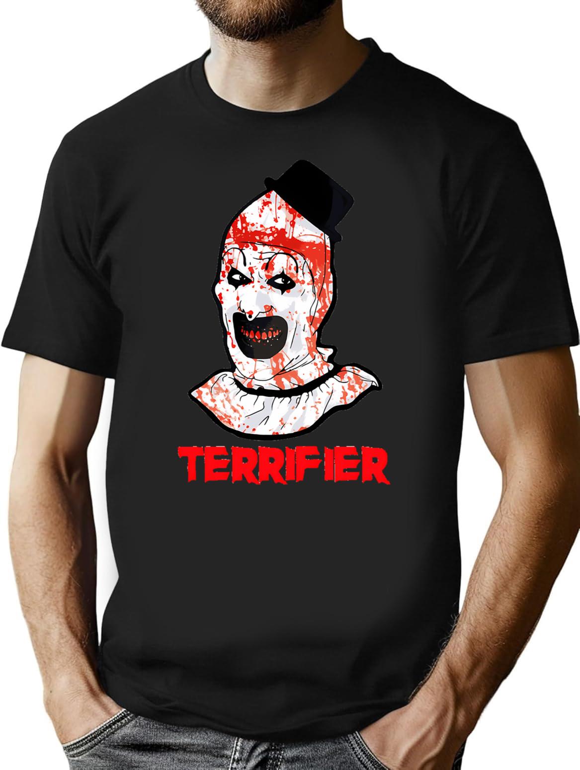 Love Funny Men Terrifier You Fans Music T-Shirt for Men & Women, T-Shirts Graphic Tee - Black
