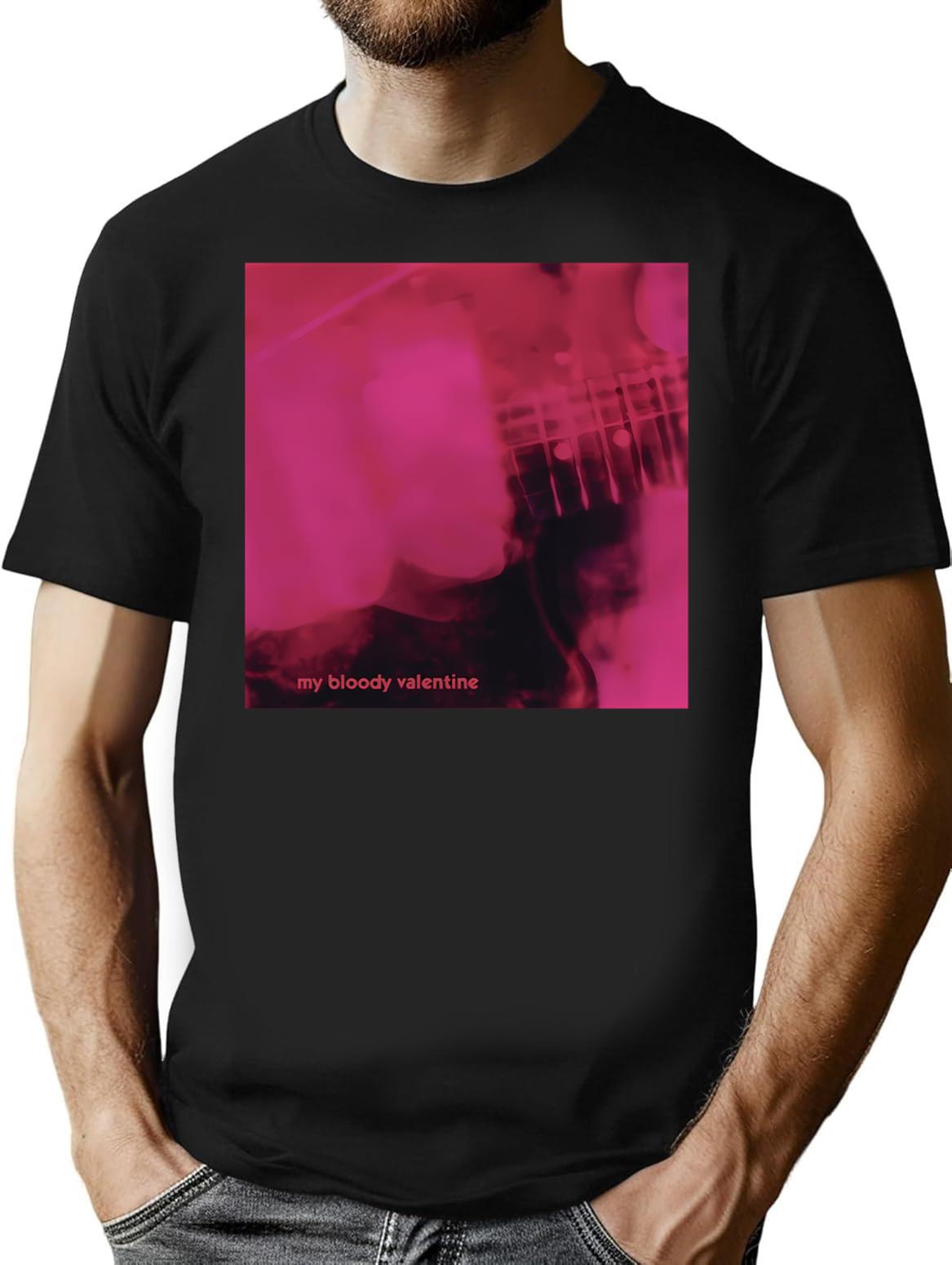 Loveless - My Bloody Valentine Essential Vintage T-Shirt for Men & Women, T-Shirts Graphic Tee - Black