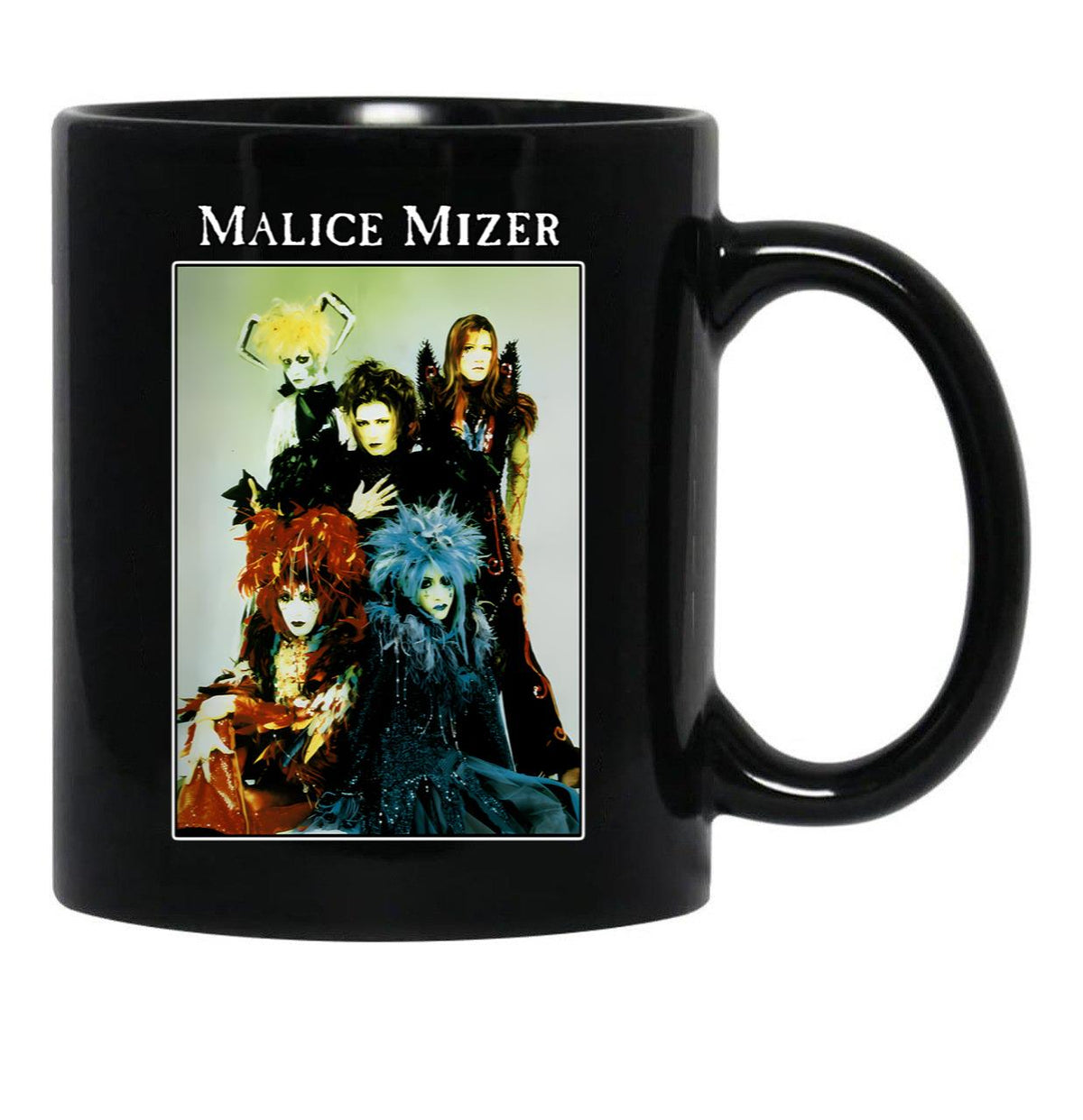 Malice Mizer - Merveilles Era Band Picture Essential Black Coffee Mug, Gift Coffee Mug - Black