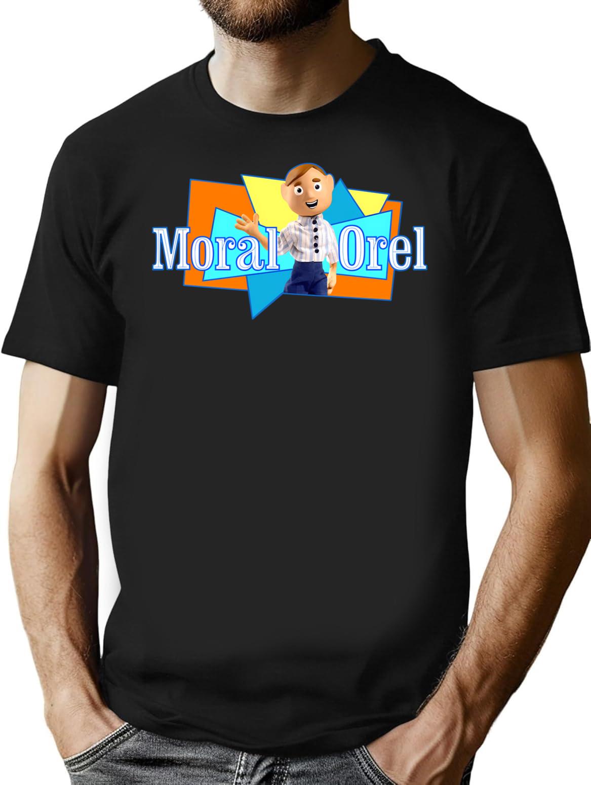 Moral Orel Logo T-Shirt for Men & Women, T-Shirts Graphic Tee - Black