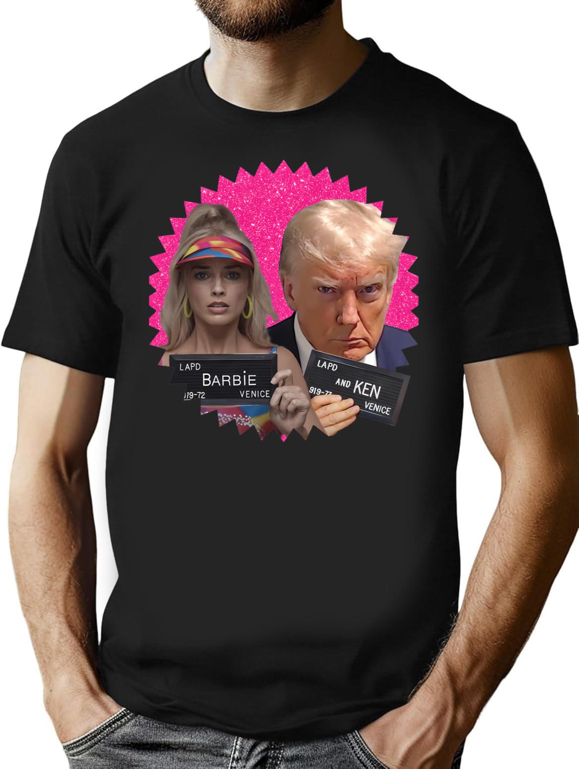 Mugshot Pals Shirt T-Shirt for Men & Women, T-Shirts Graphic Tee - Black