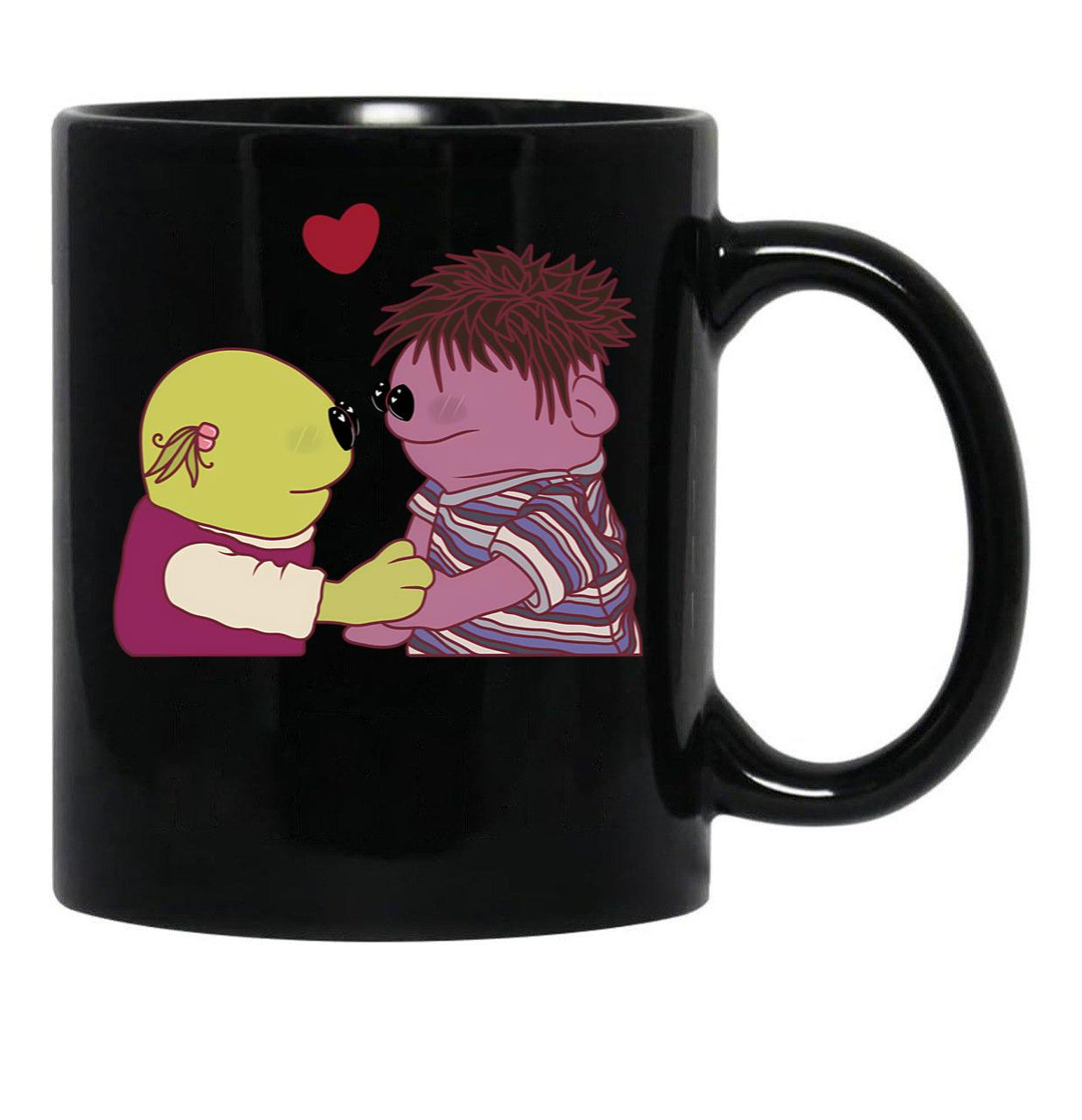 Nanalan Mona And Matthew Black Coffee Mug, Gift Coffee Mug - Black