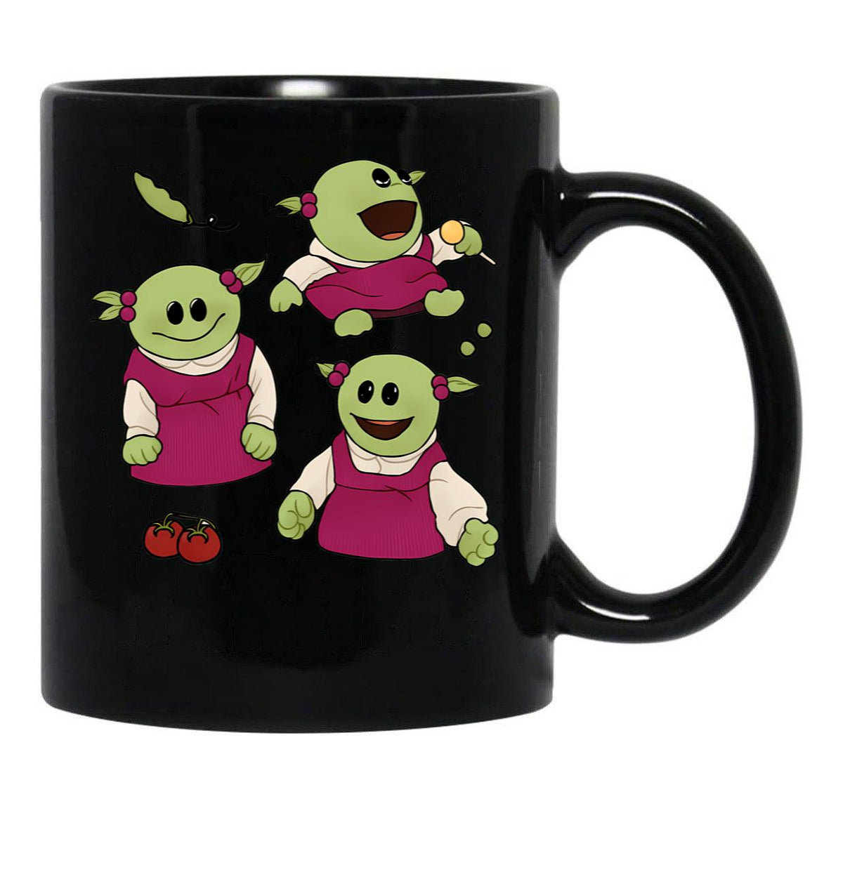 Nanalan (2) Black Coffee Mug, Gift Coffee Mug - Black