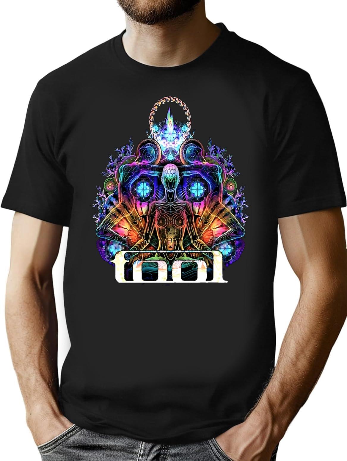 New Toolbandclassic T-Shirt for Men & Women, T-Shirts Graphic Tee - Black