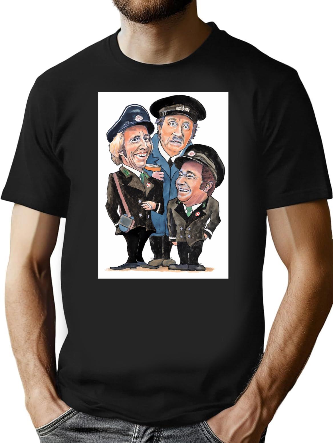 On The Buses Stan Butler Jack Blakey T-Shirt for Men & Women, T-Shirts Graphic Tee - Black