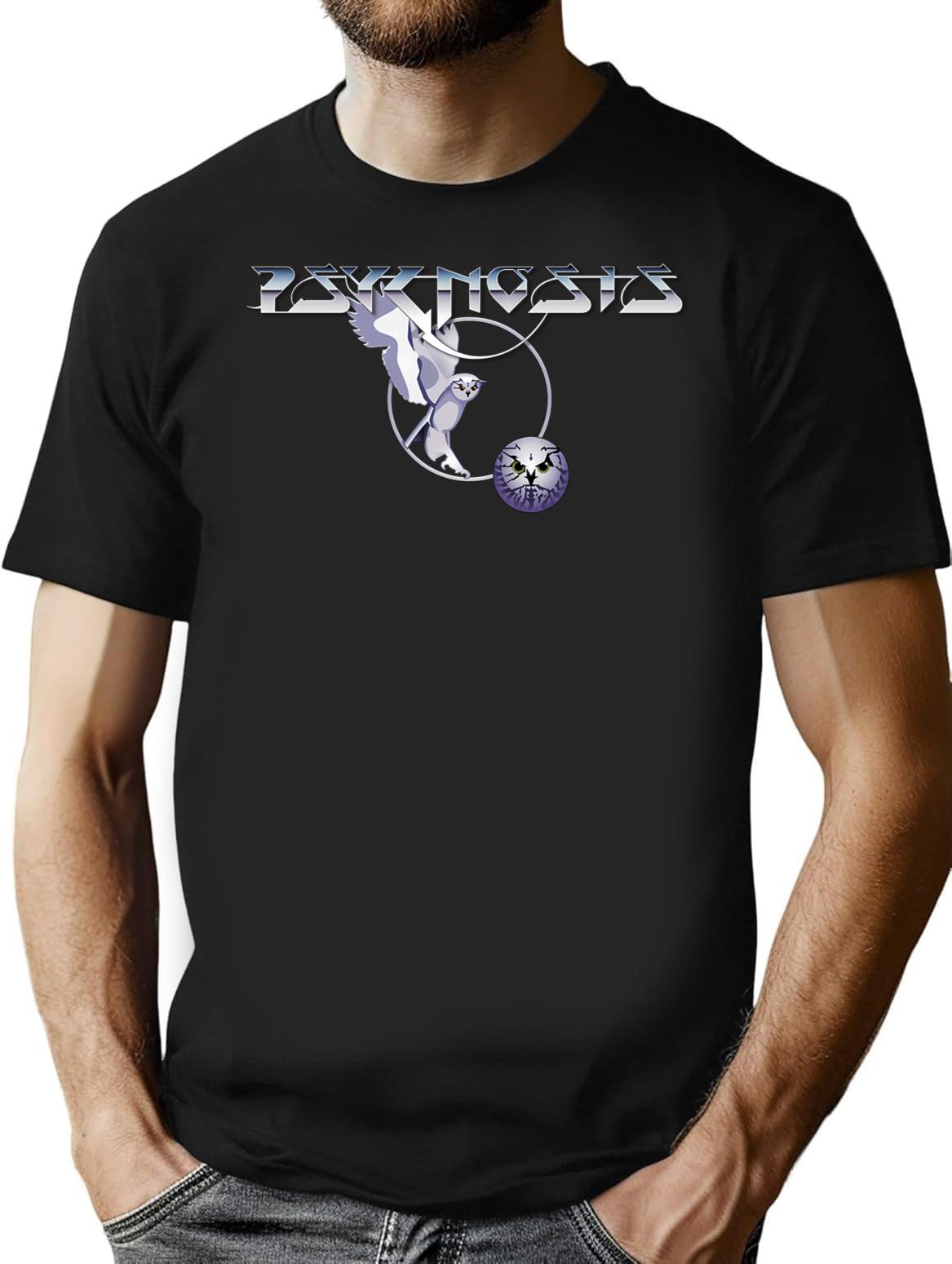 Retro Computer Games - Psygnosis T-Shirt for Men & Women, T-Shirts Graphic Tee - Black