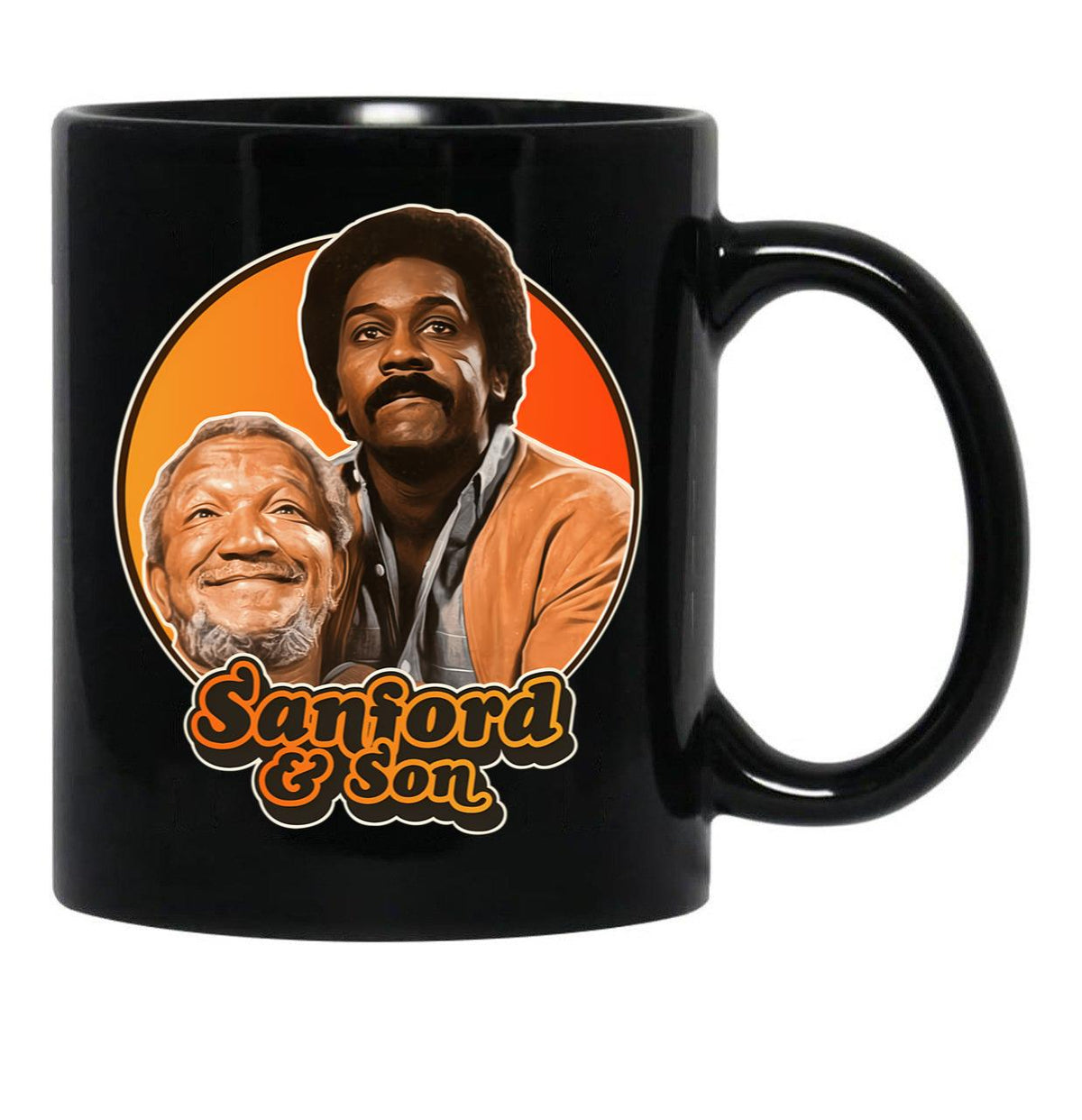 Sanford And Sons Black Coffee Mug, Gift Coffee Mug - Black