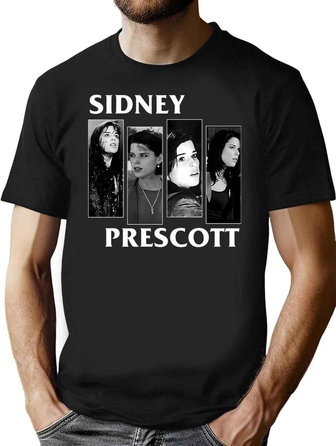 Sidney-Prescott-Horror-Punk-Scream Classic Premium Heavyweight Cotton T-Shirt - Black