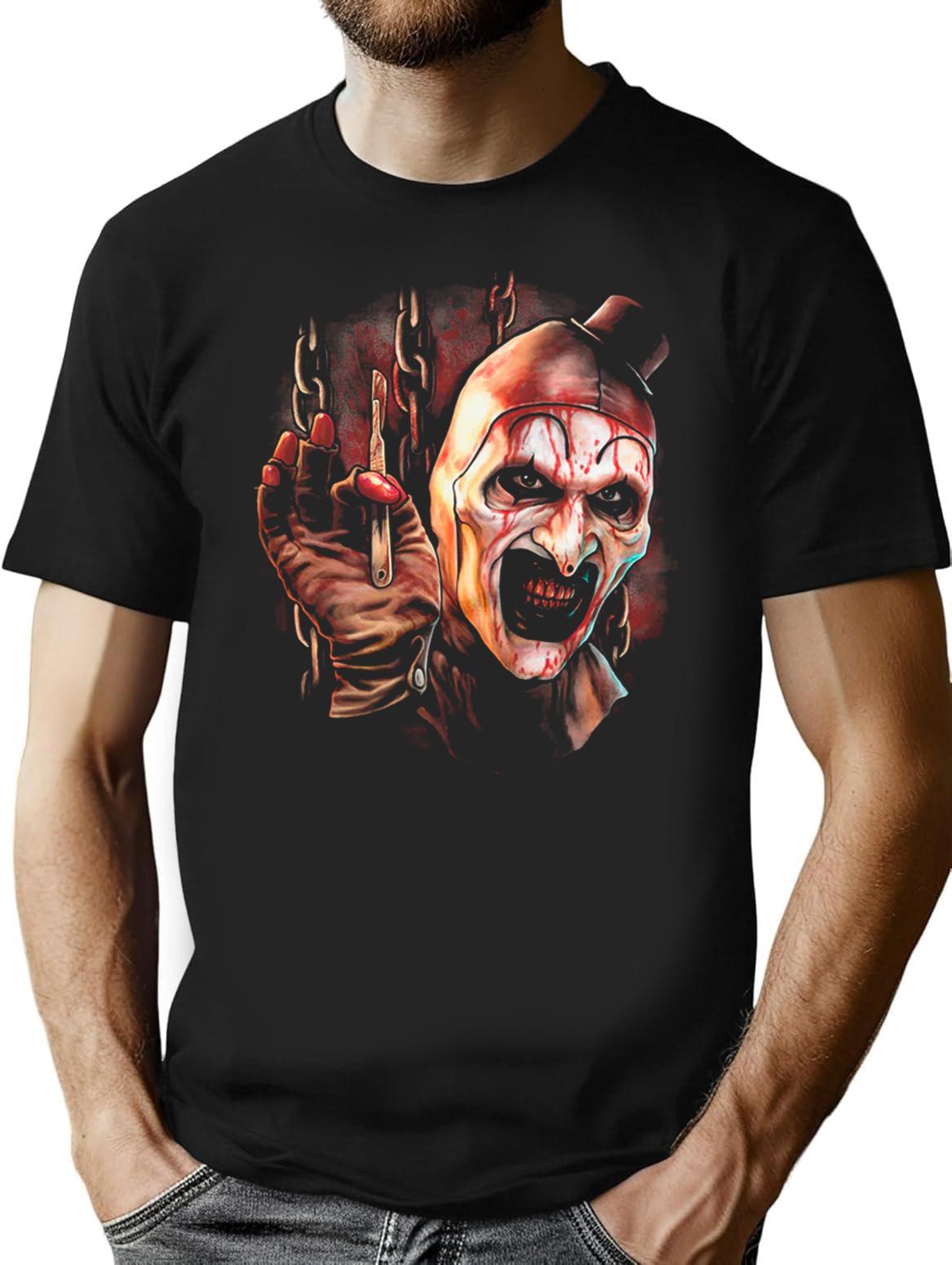 Terrifier Final Cut Premium Heavyweight Cotton T-Shirt - Black