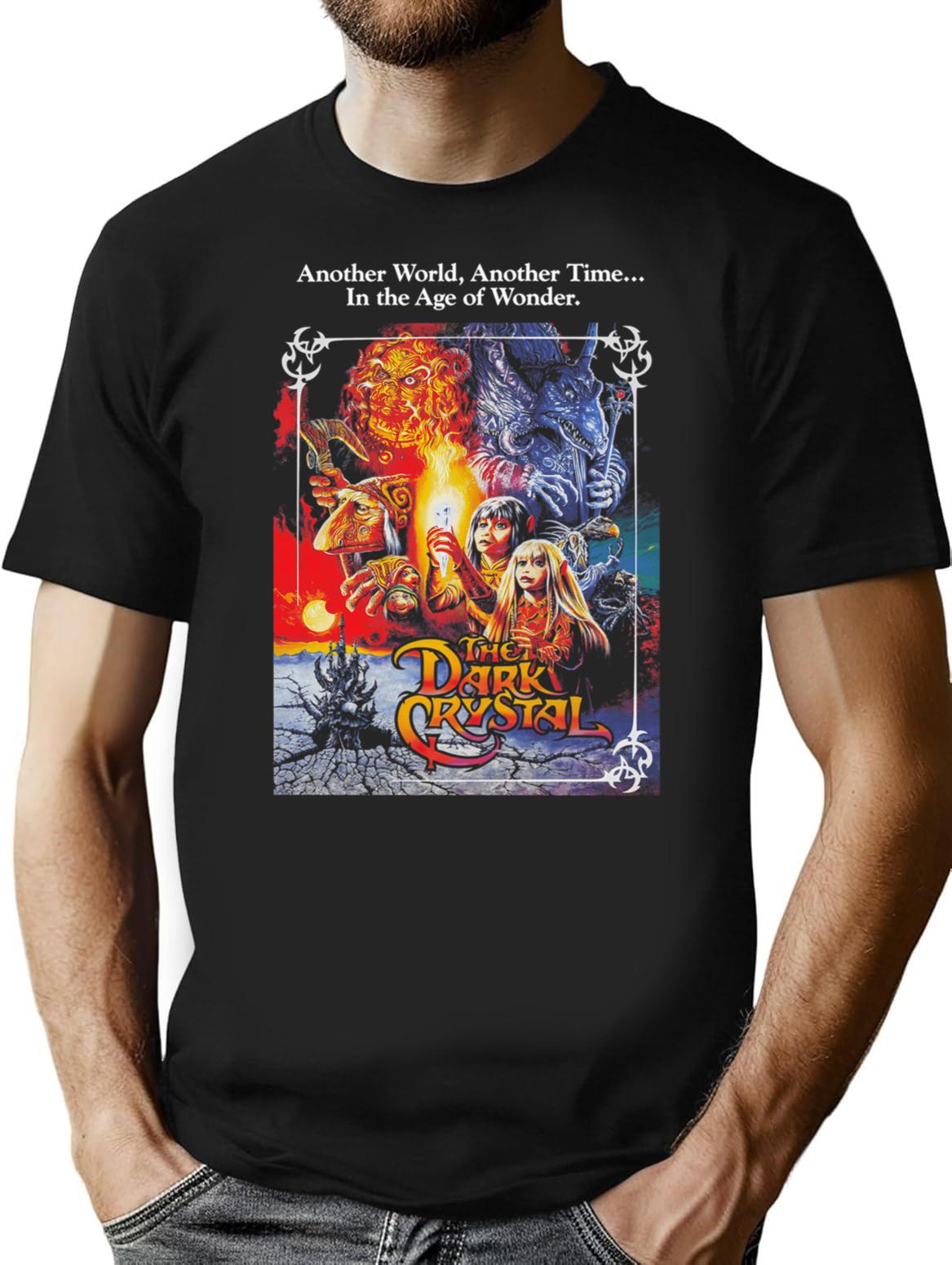 The Dark Crystal T-Shirt for Men & Women, T-Shirts Graphic Tee - Black
