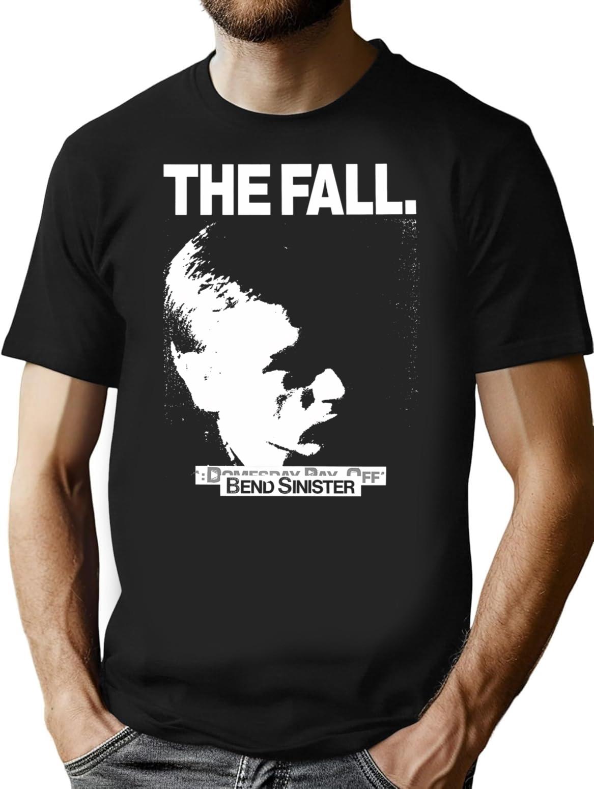 The Fall Bend Sinister 1986 Vintage Remake T-Shirt for Men & Women, T-Shirts Graphic Tee - Black