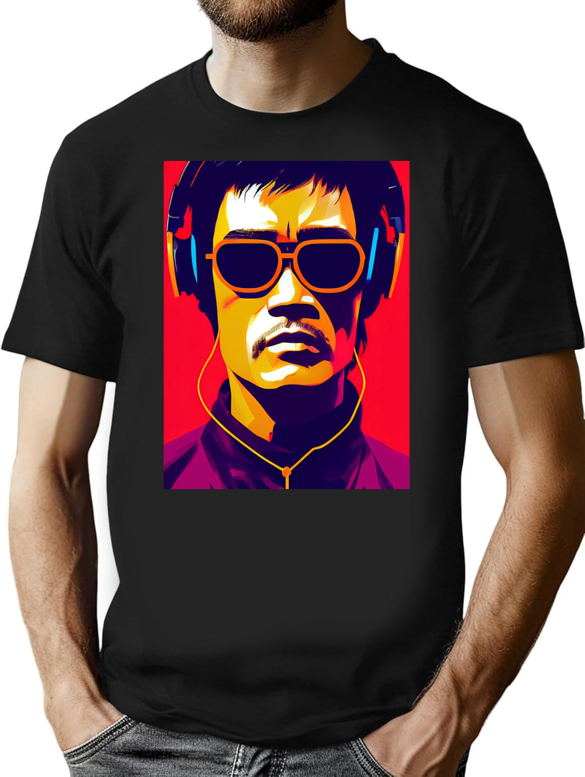 The Last Dragon T-Shirt for Men & Women, T-Shirts Graphic Tee - Black