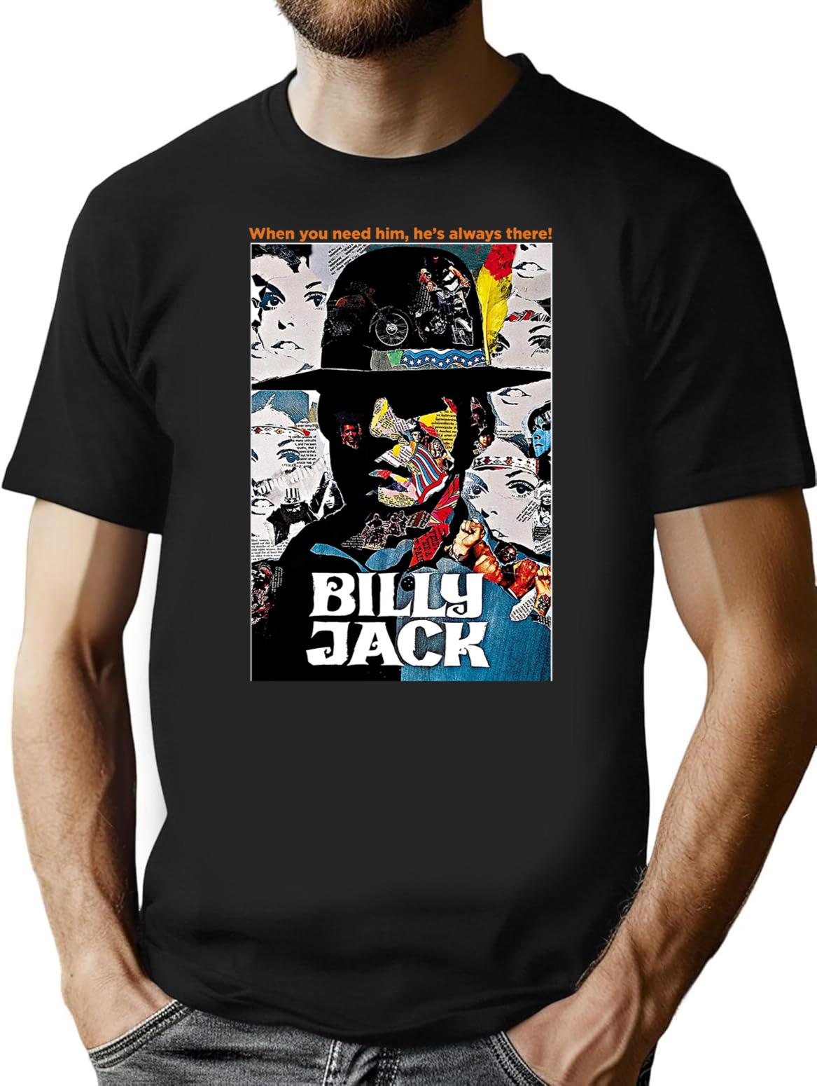 The Legend of Billy Jack Poster Premium Heavyweight Cotton T-Shirt - Black