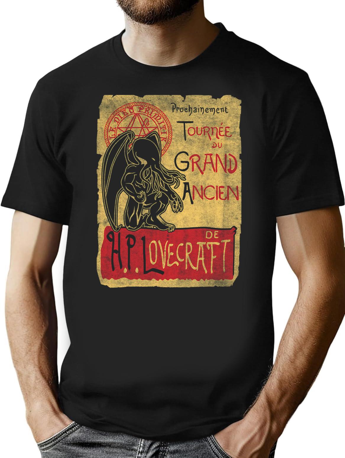 Tournee Du Grand Ancien T-Shirt for Men & Women, T-Shirts Graphic Tee - Black